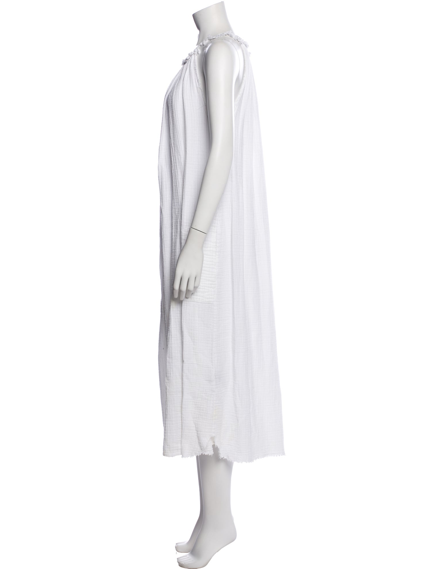 Isabel Marant Crew Neck Long Dress
