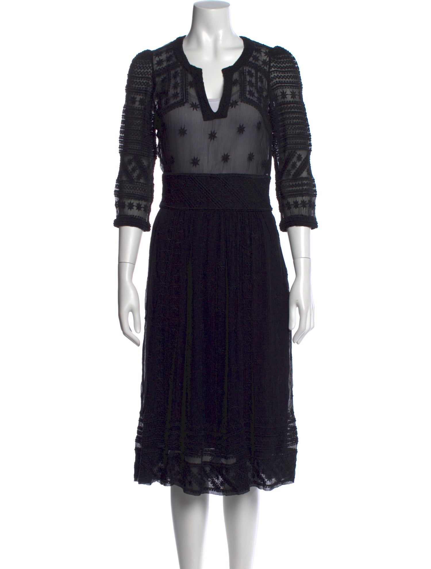 Isabel Marant Silk Midi Length Dress