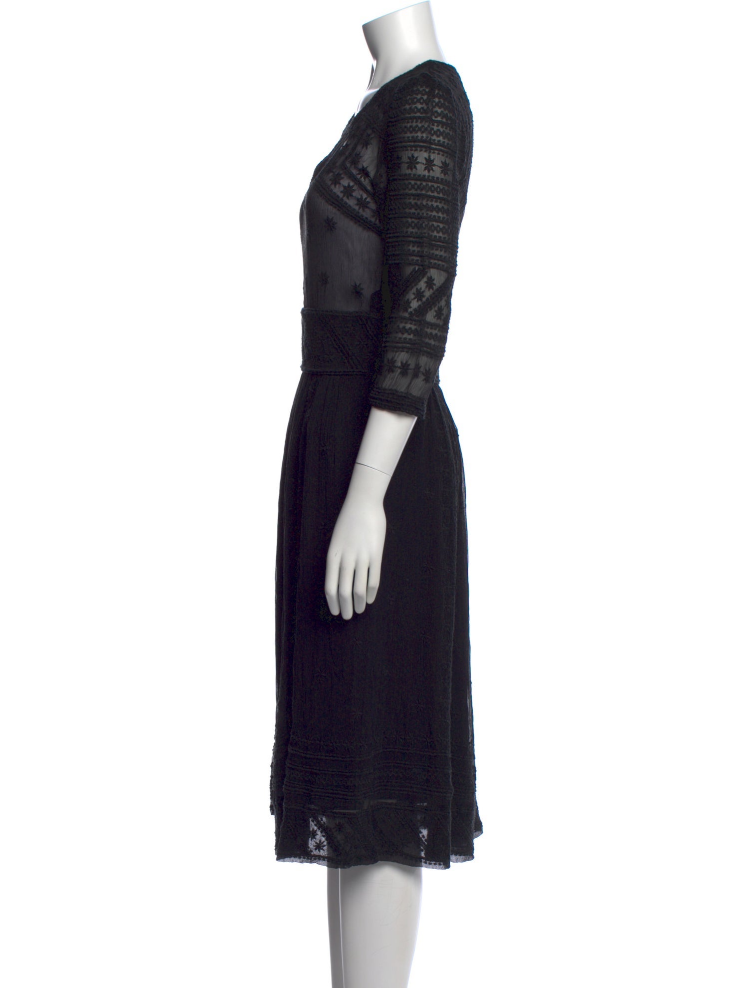 Isabel Marant Silk Midi Length Dress