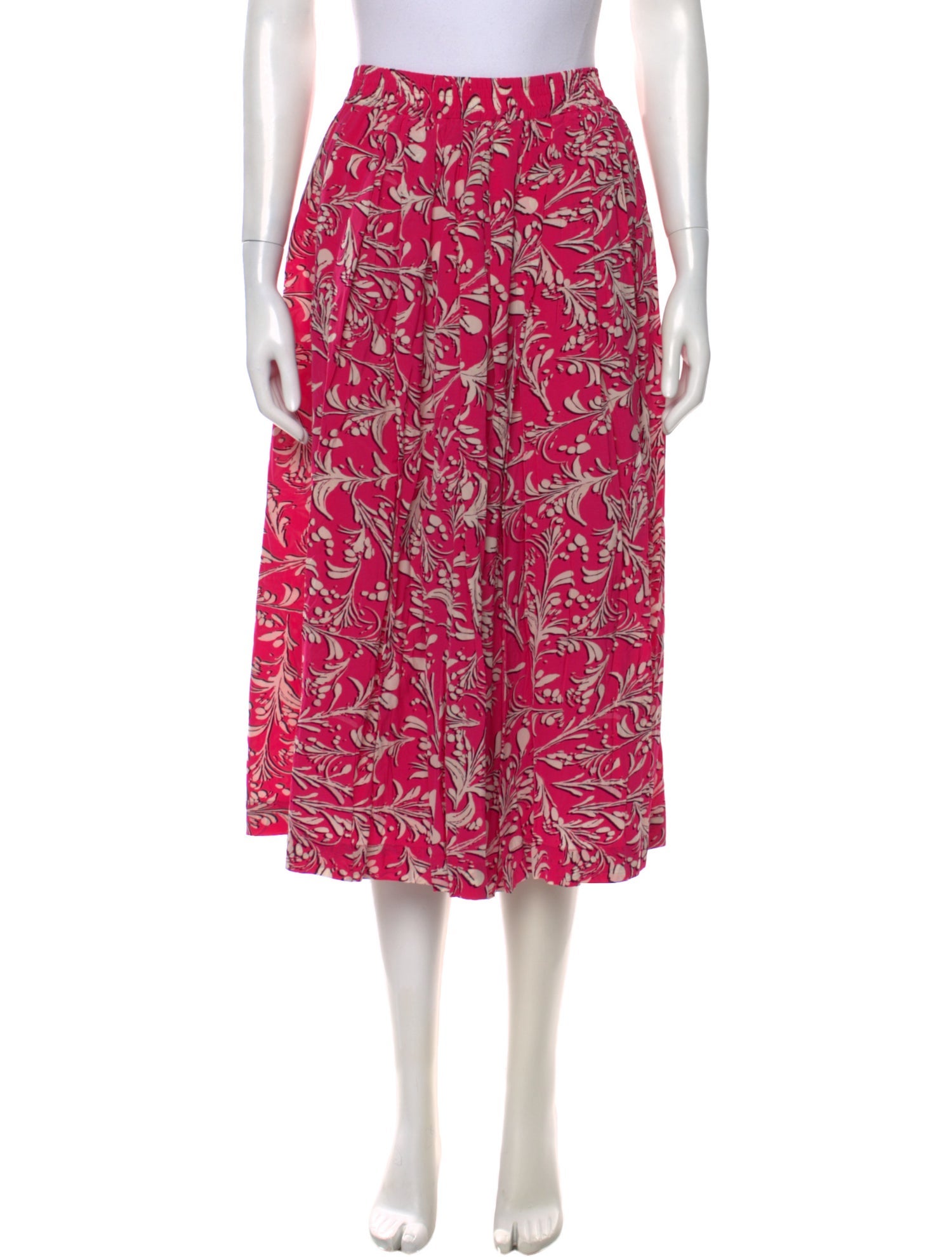 Isabel Marant Floral Print Wide Leg Pants