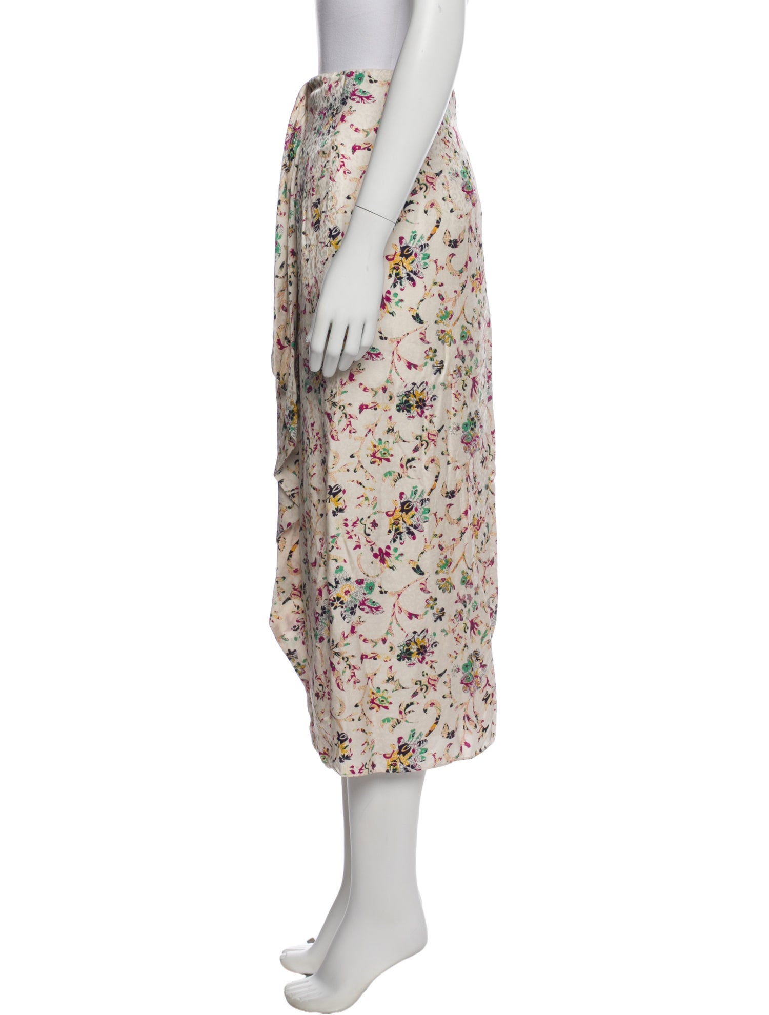 Isabel Marant Printed Midi Length Skirt