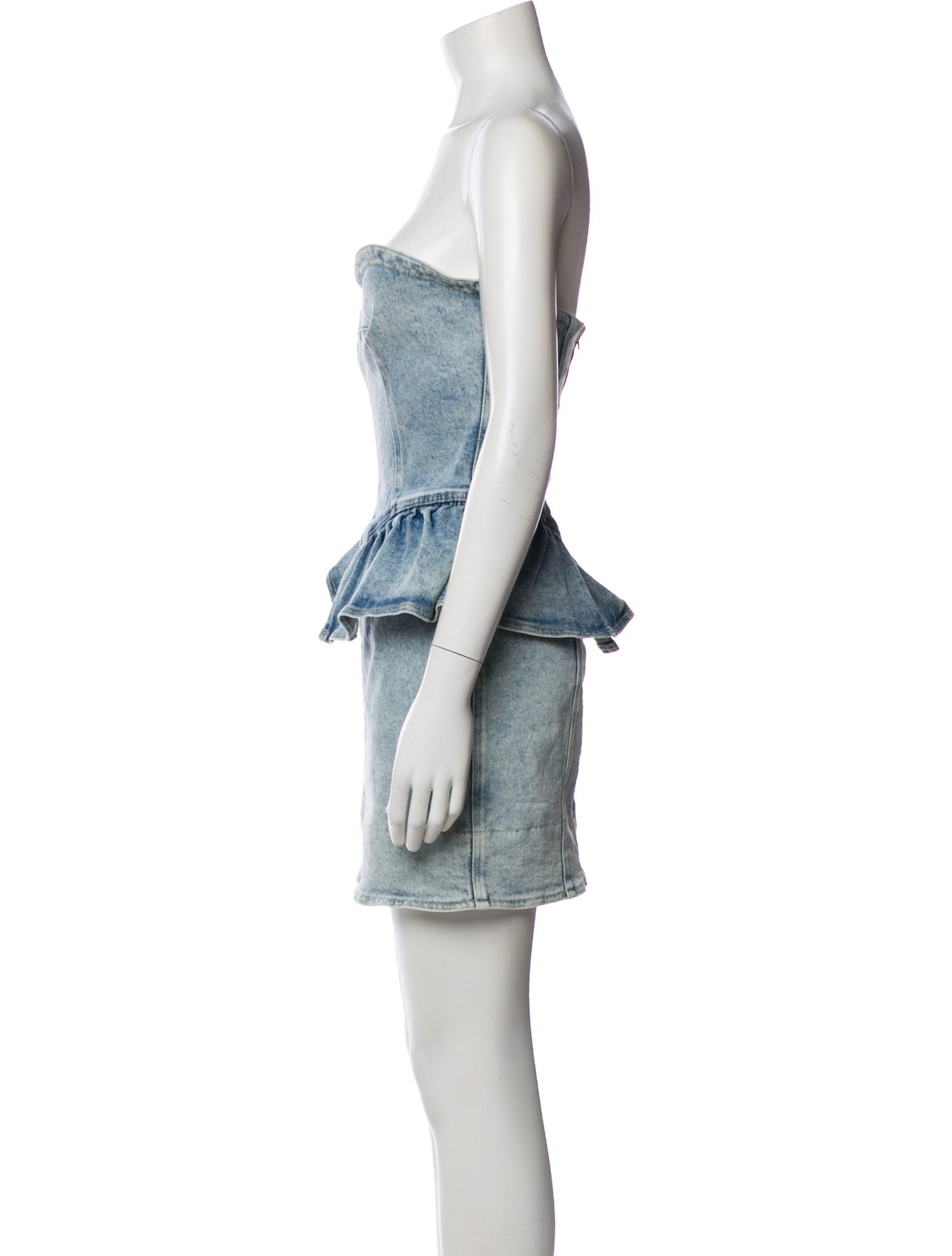 Isabel Marant Strapless Mini Dress