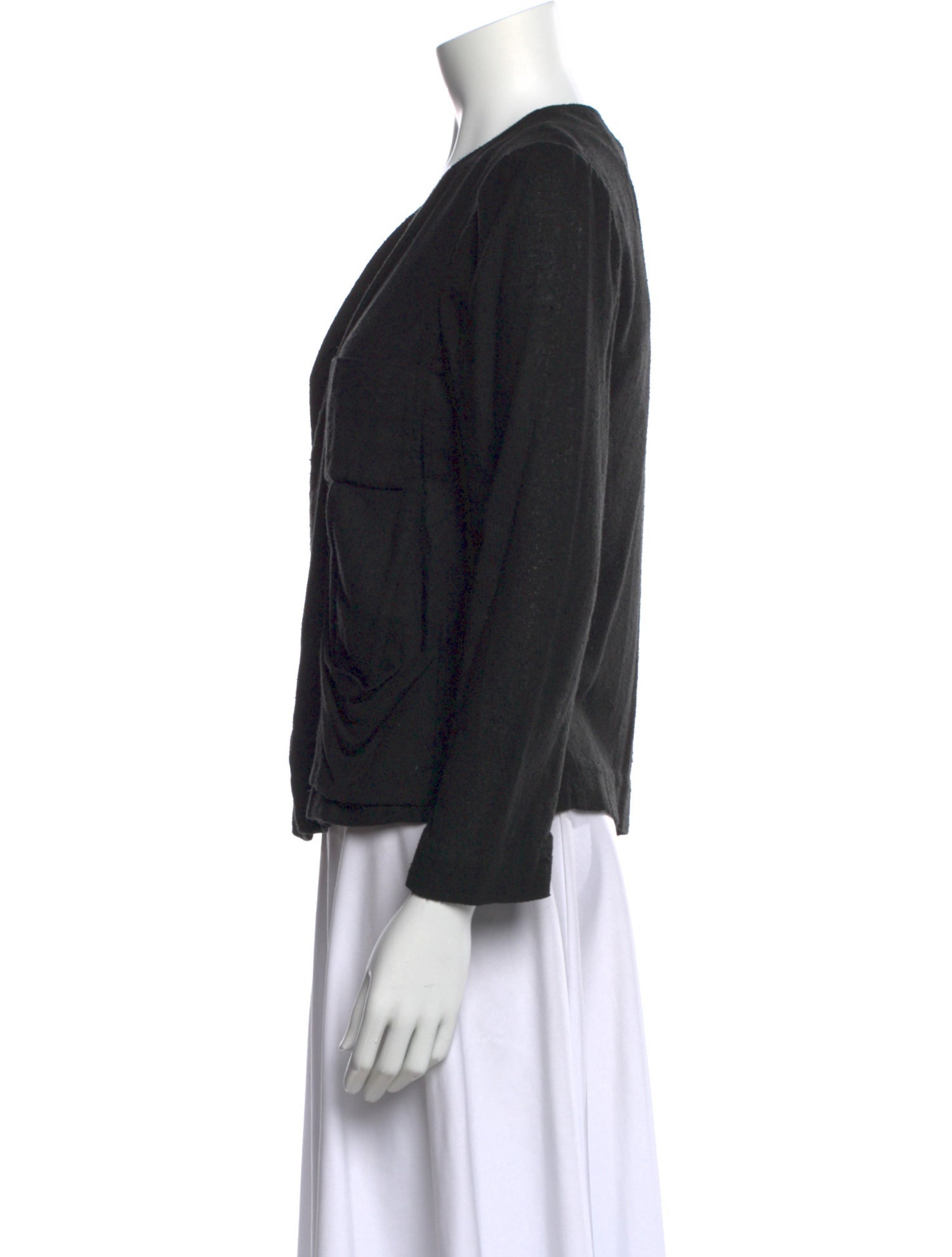 Isabel Marant Silk Open Front Top