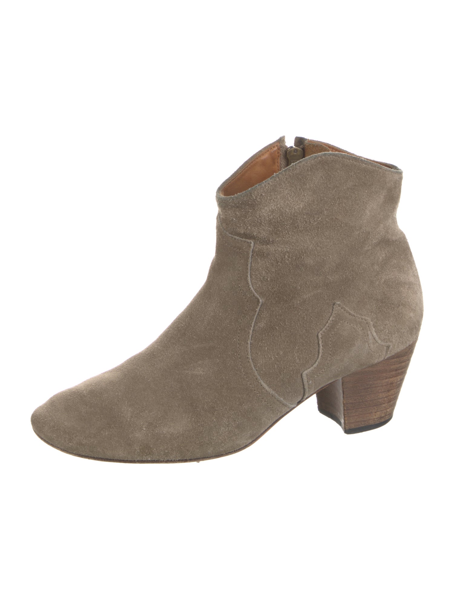 Isabel Marant Suede Western Boots