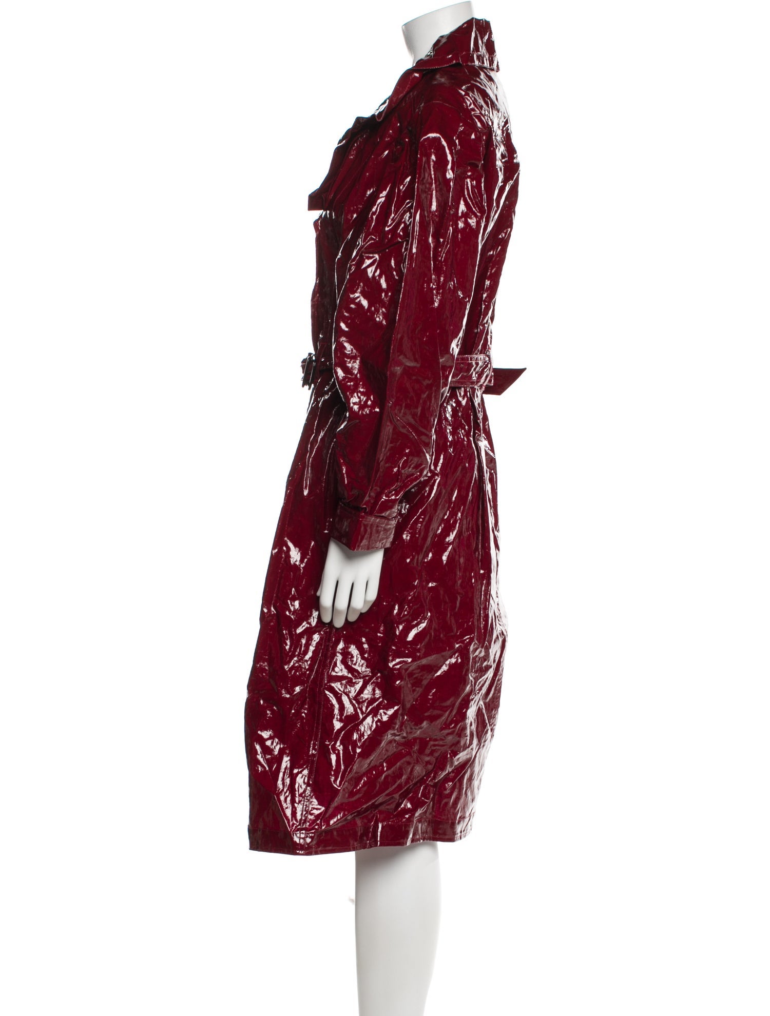 Isabel Marant Linen Printed Trench Coat