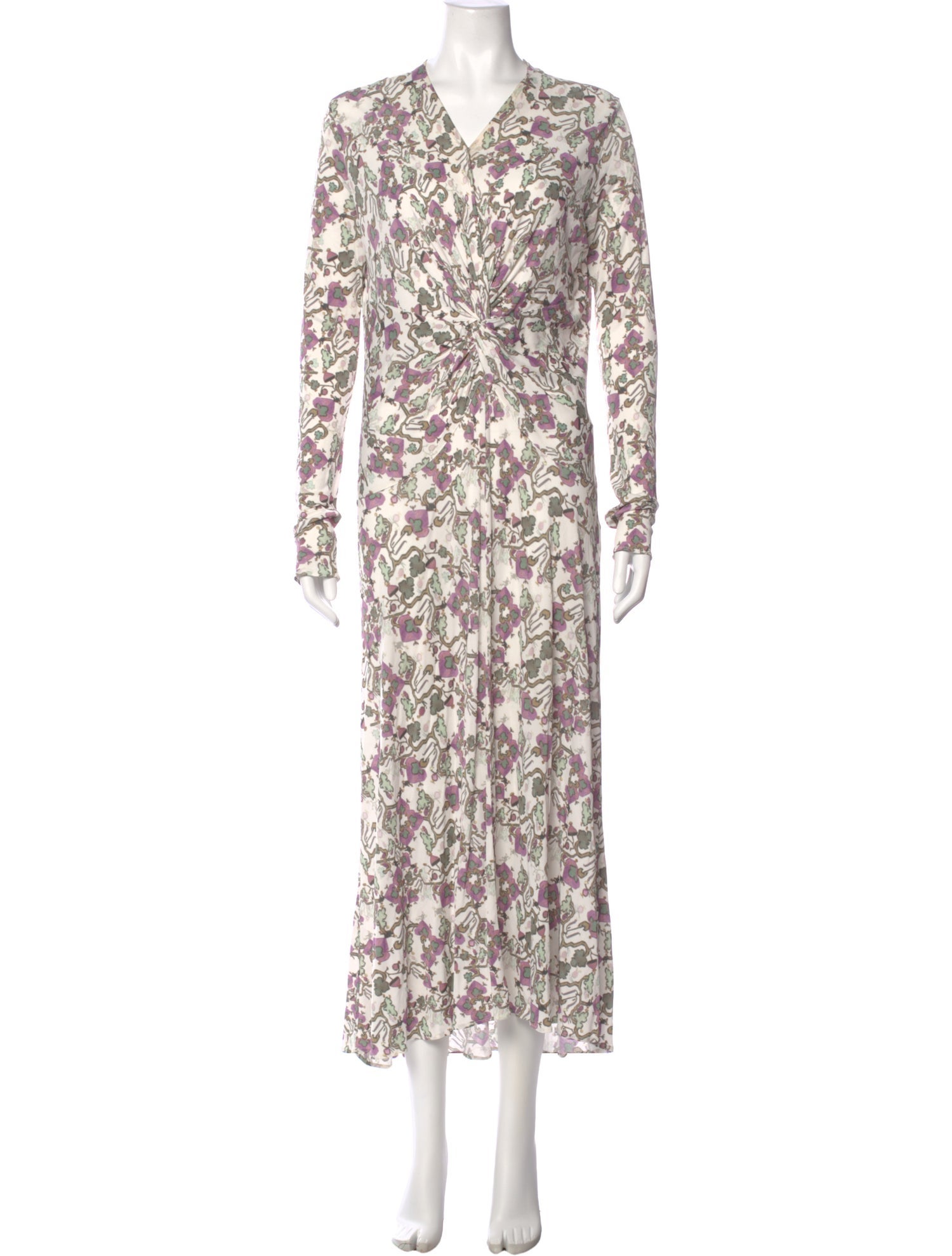 Isabel Marant Floral Print Long Dress