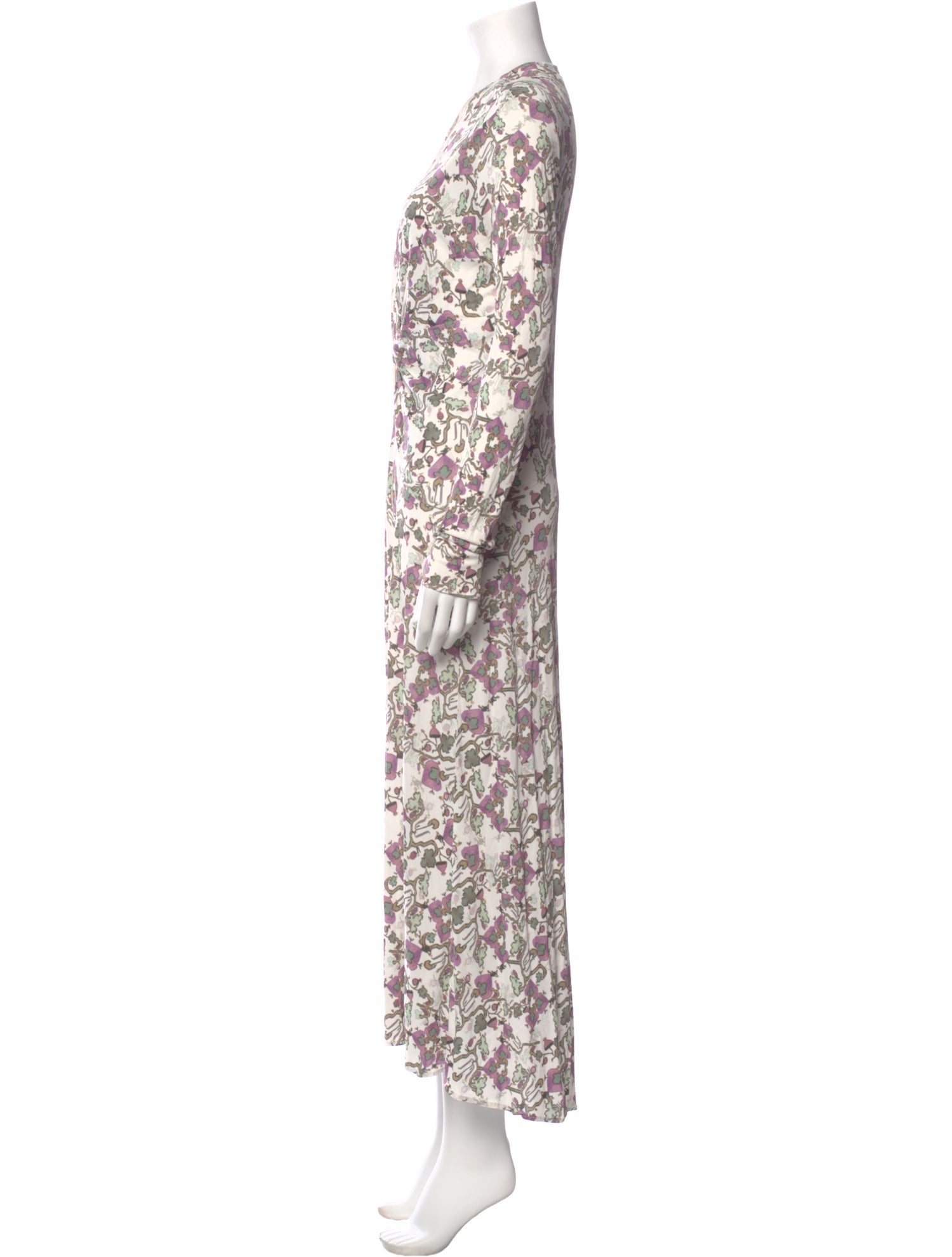 Isabel Marant Floral Print Long Dress