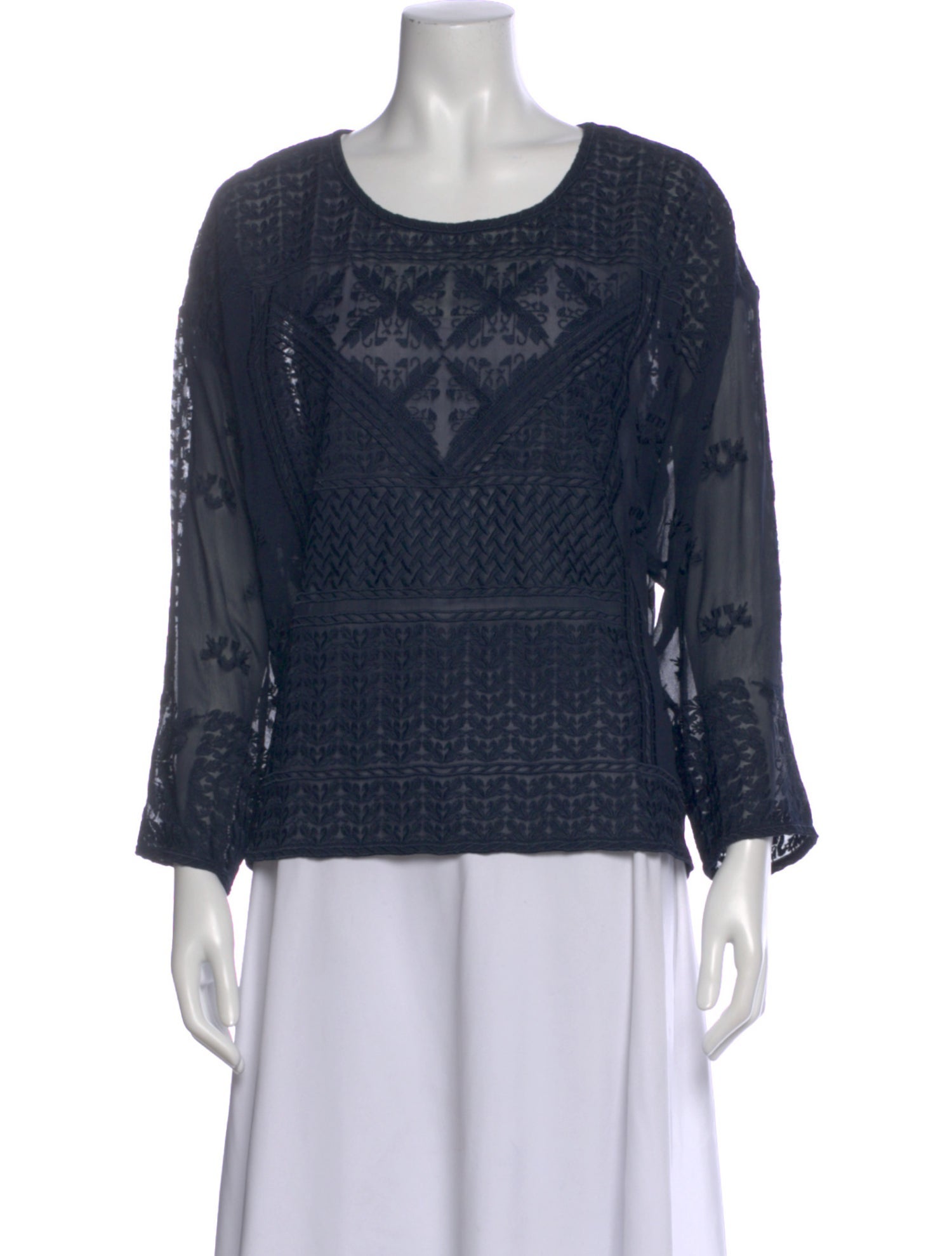 Isabel Marant Silk Patterned Blouse