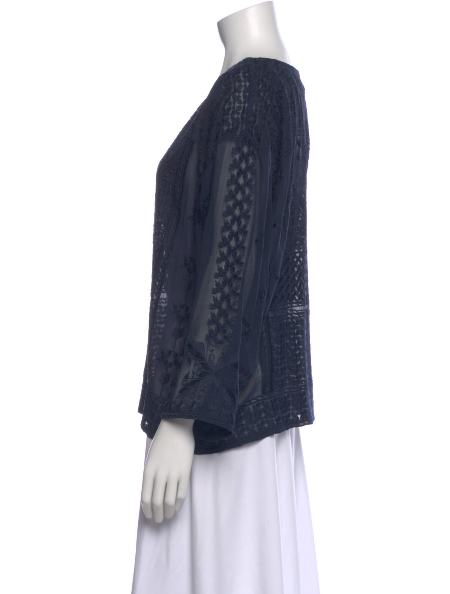 Isabel Marant Silk Patterned Blouse