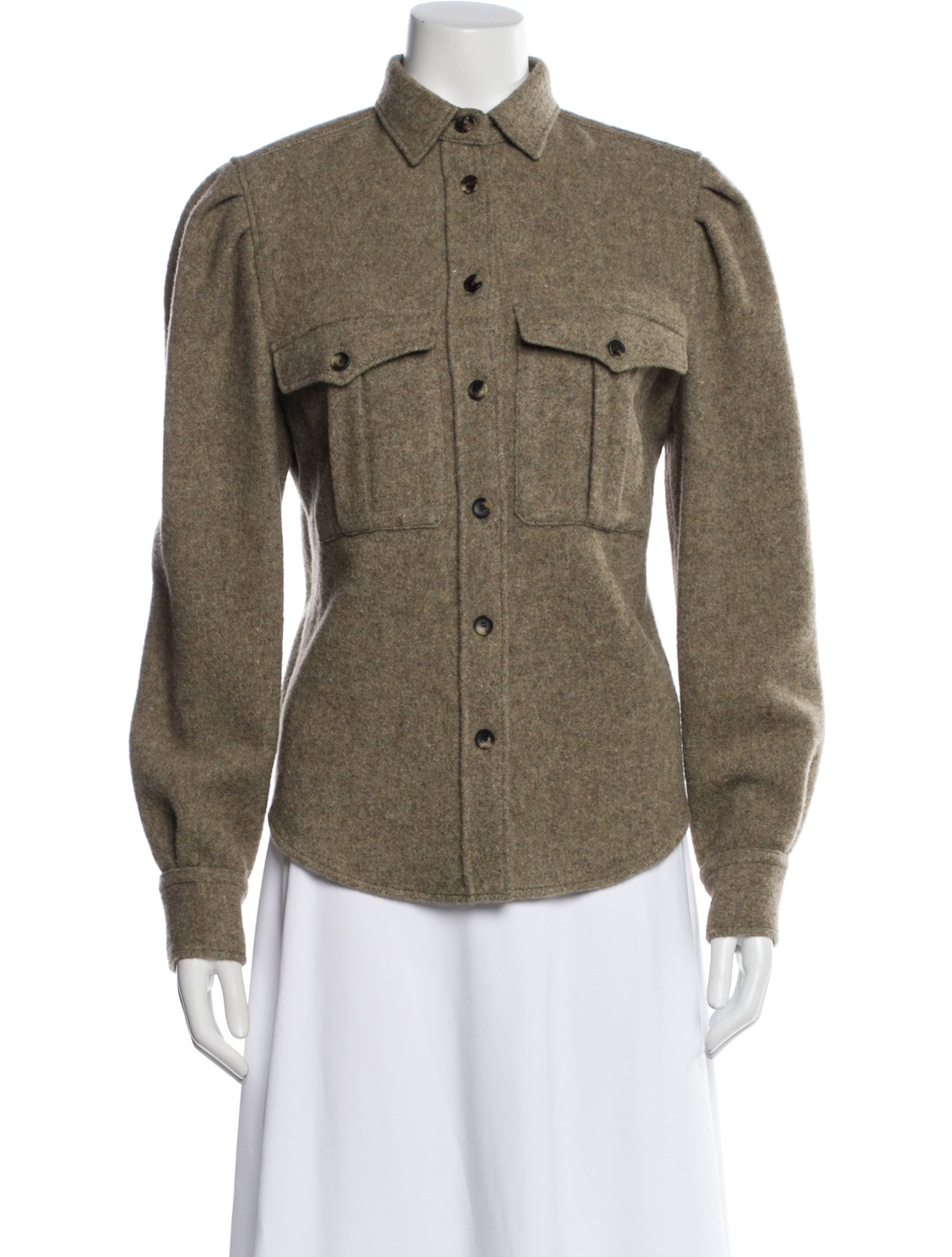 Isabel Marant Virgin Wool Utility Jacket