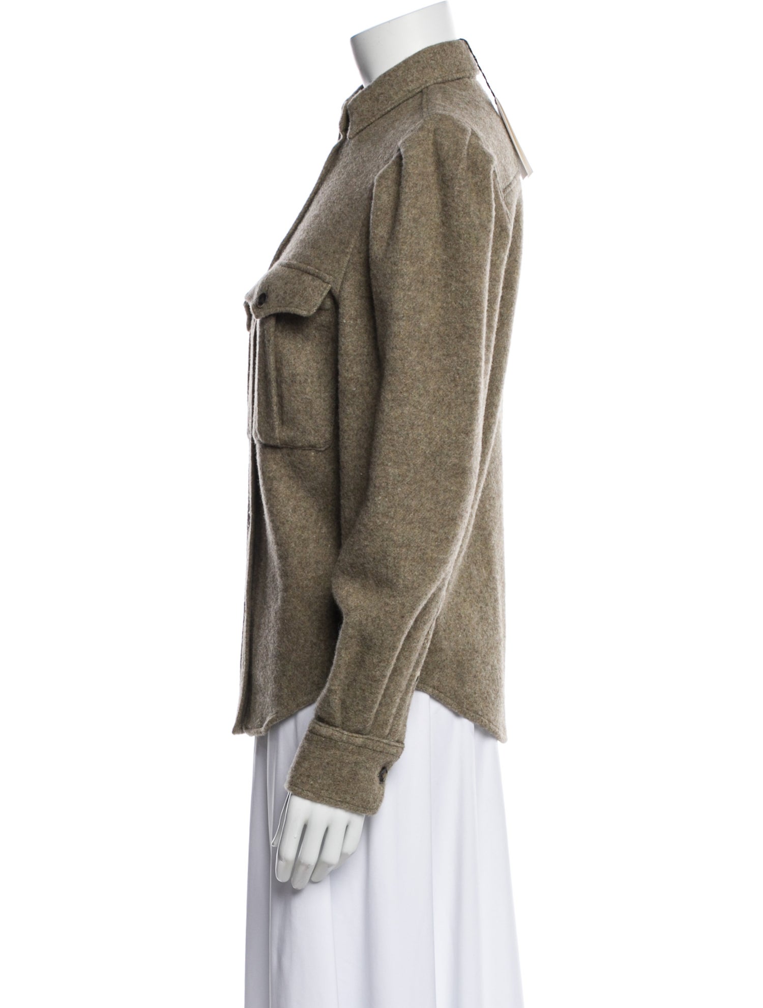 Isabel Marant Virgin Wool Utility Jacket