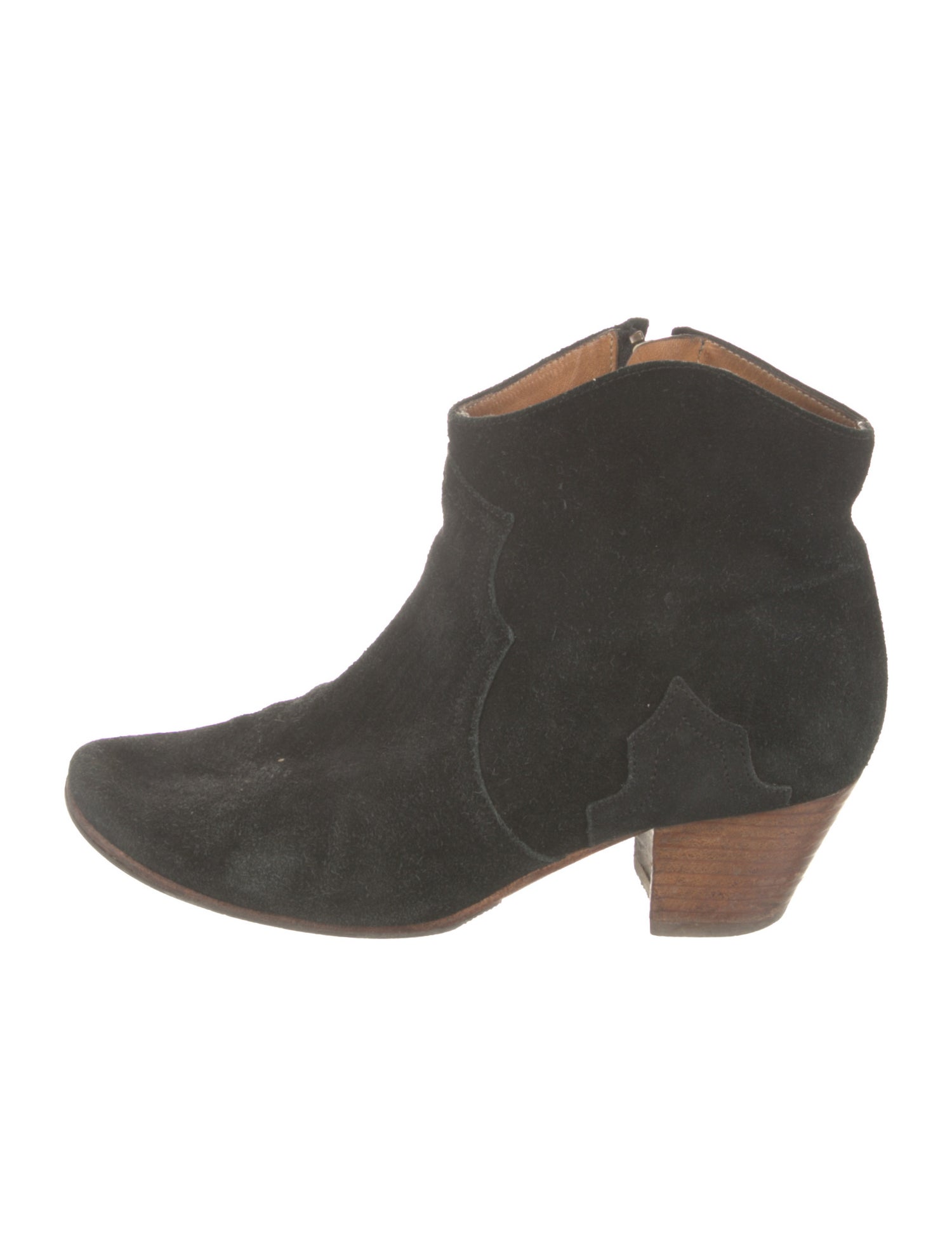 Isabel Marant Suede Western Boots