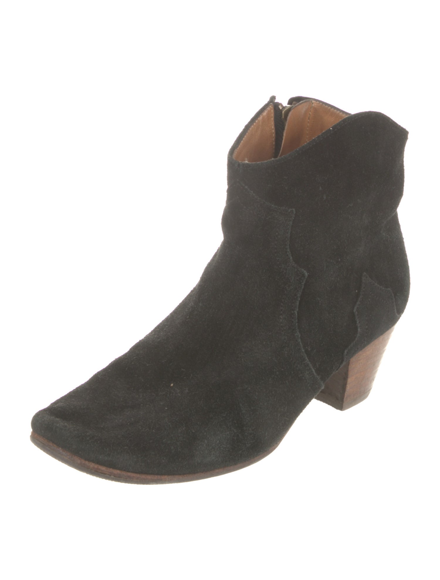 Isabel Marant Suede Western Boots