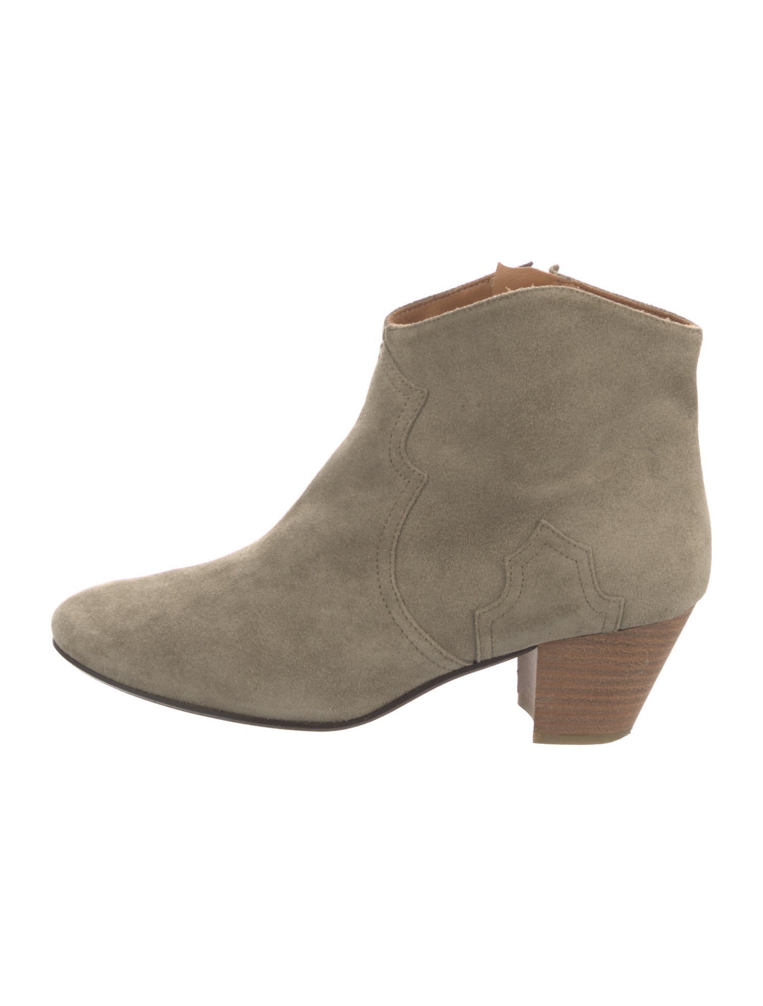 Isabel Marant Suede Western Boots