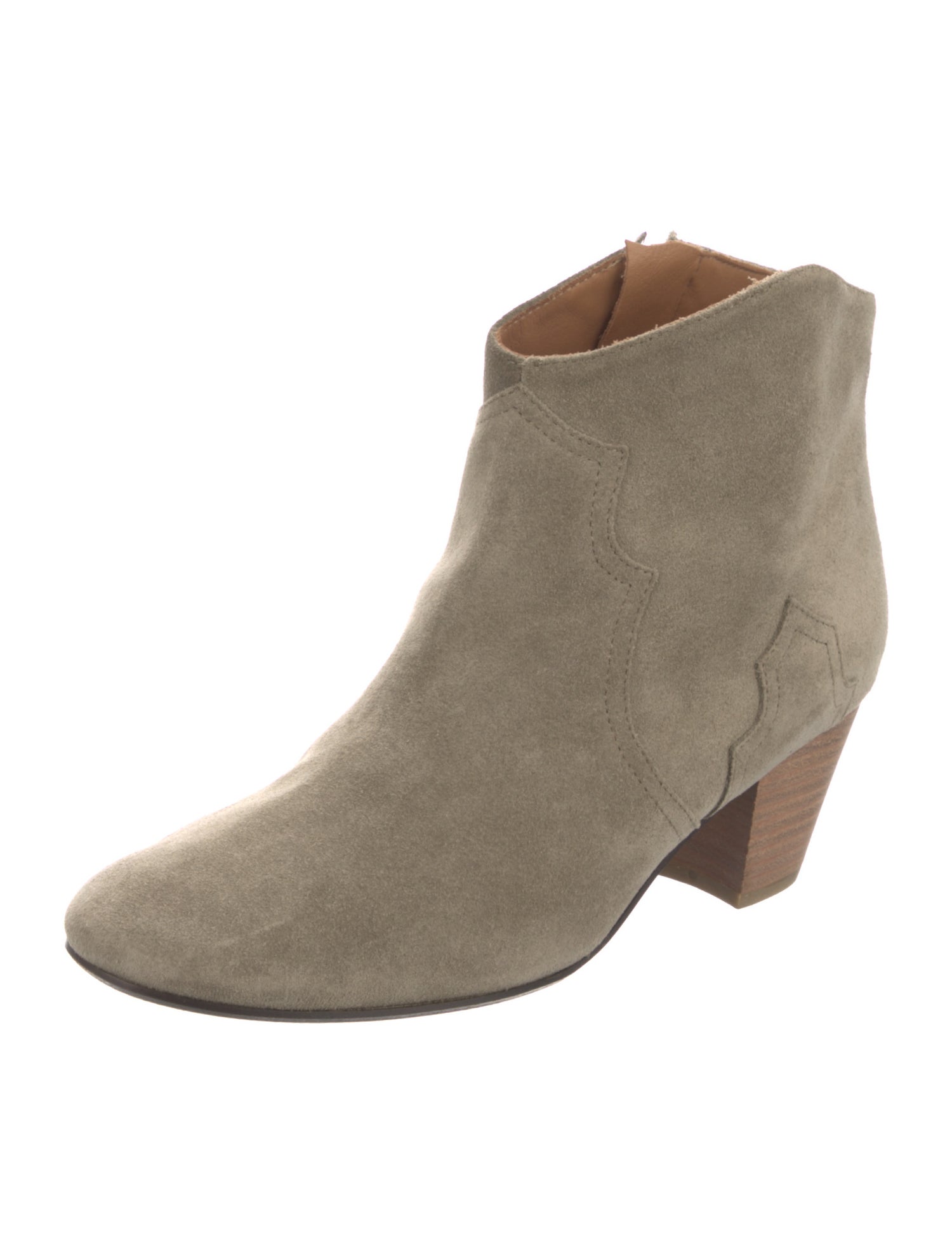 Isabel Marant Suede Western Boots