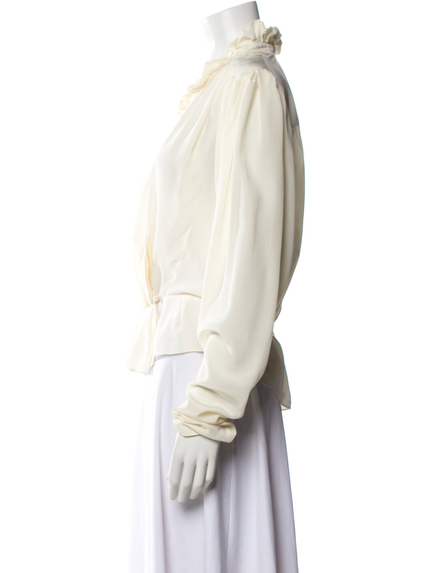 Isabel Marant Silk V-Neck Blouse