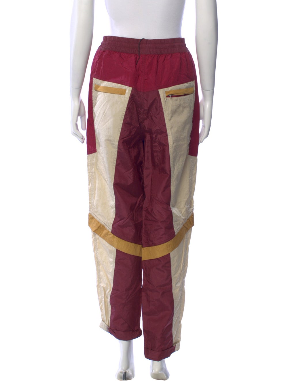 Isabel Marant Colorblock Pattern Straight Leg Pan… - image 3