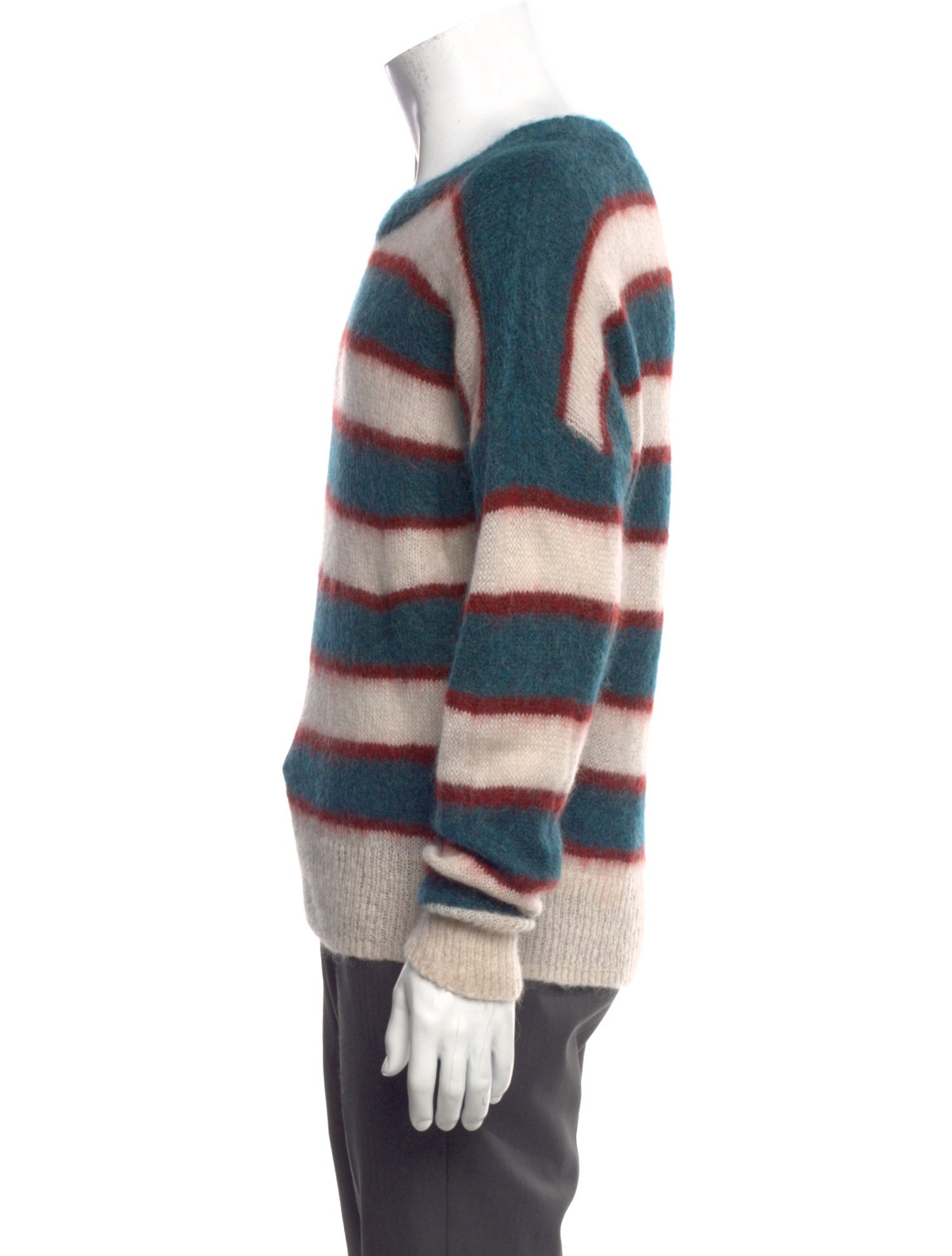 Isabel Marant Striped Crew Neck Pullover