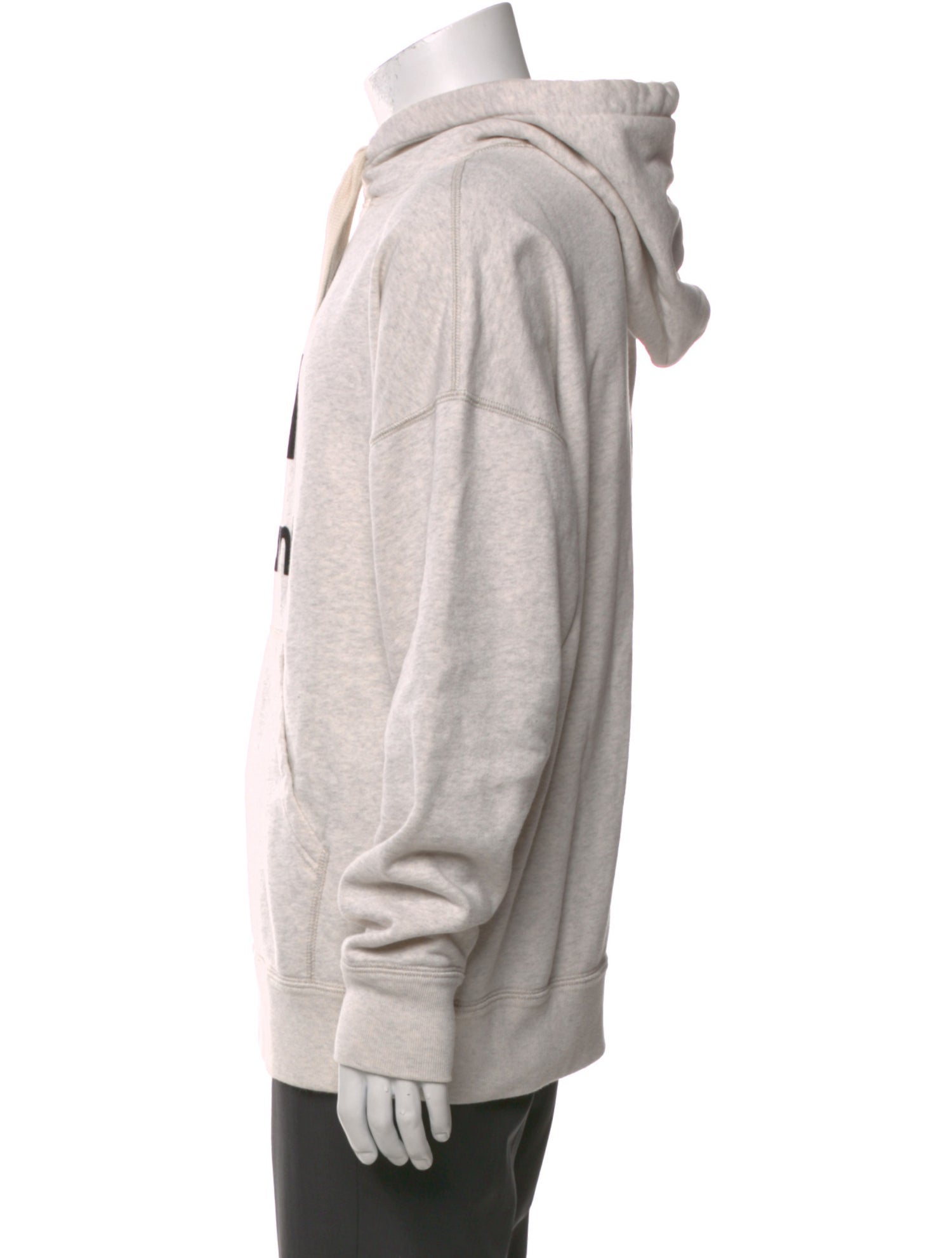 Isabel Marant Graphic Print Mock Neck Hoodie