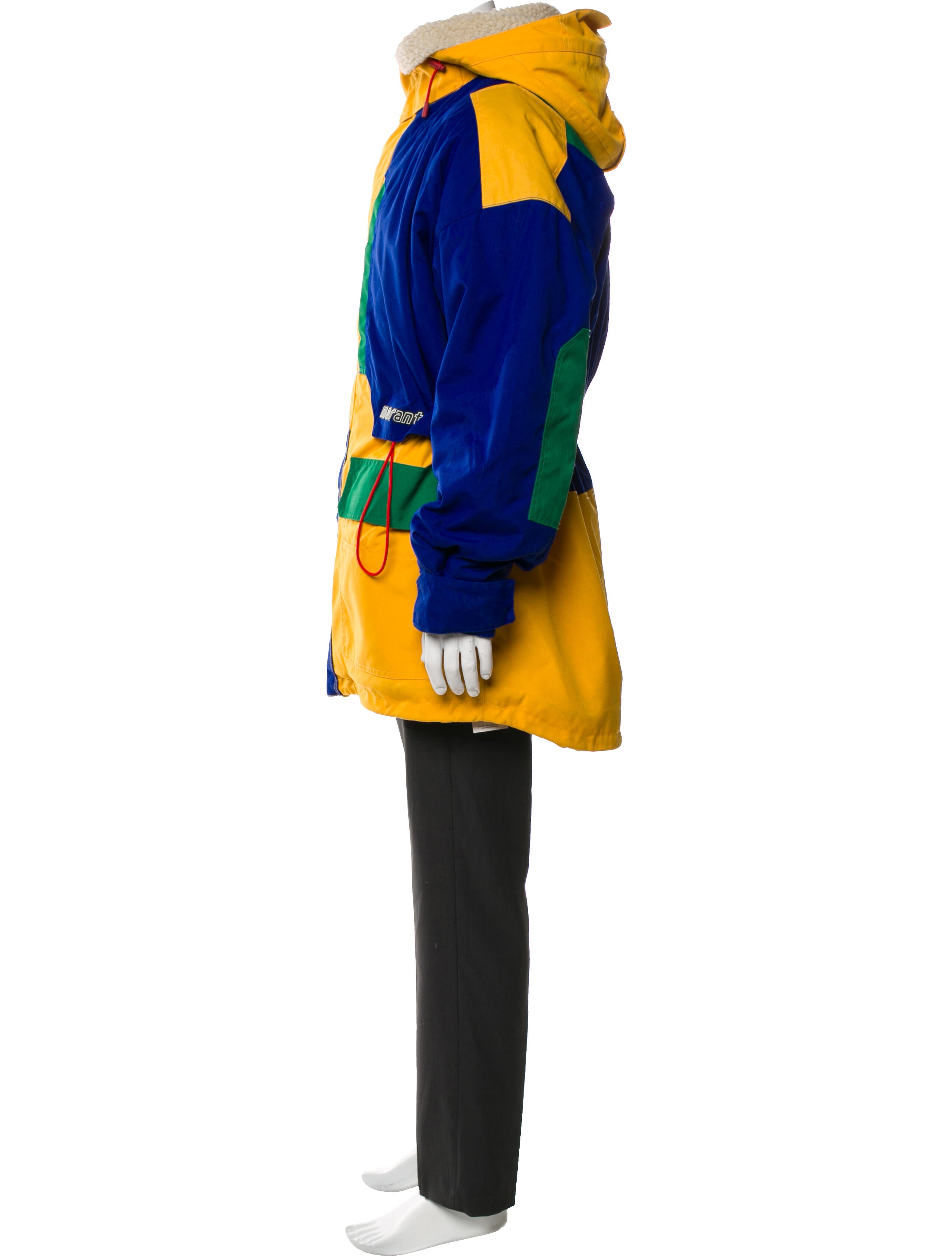 Isabel Marant Colorblock Pattern Parka