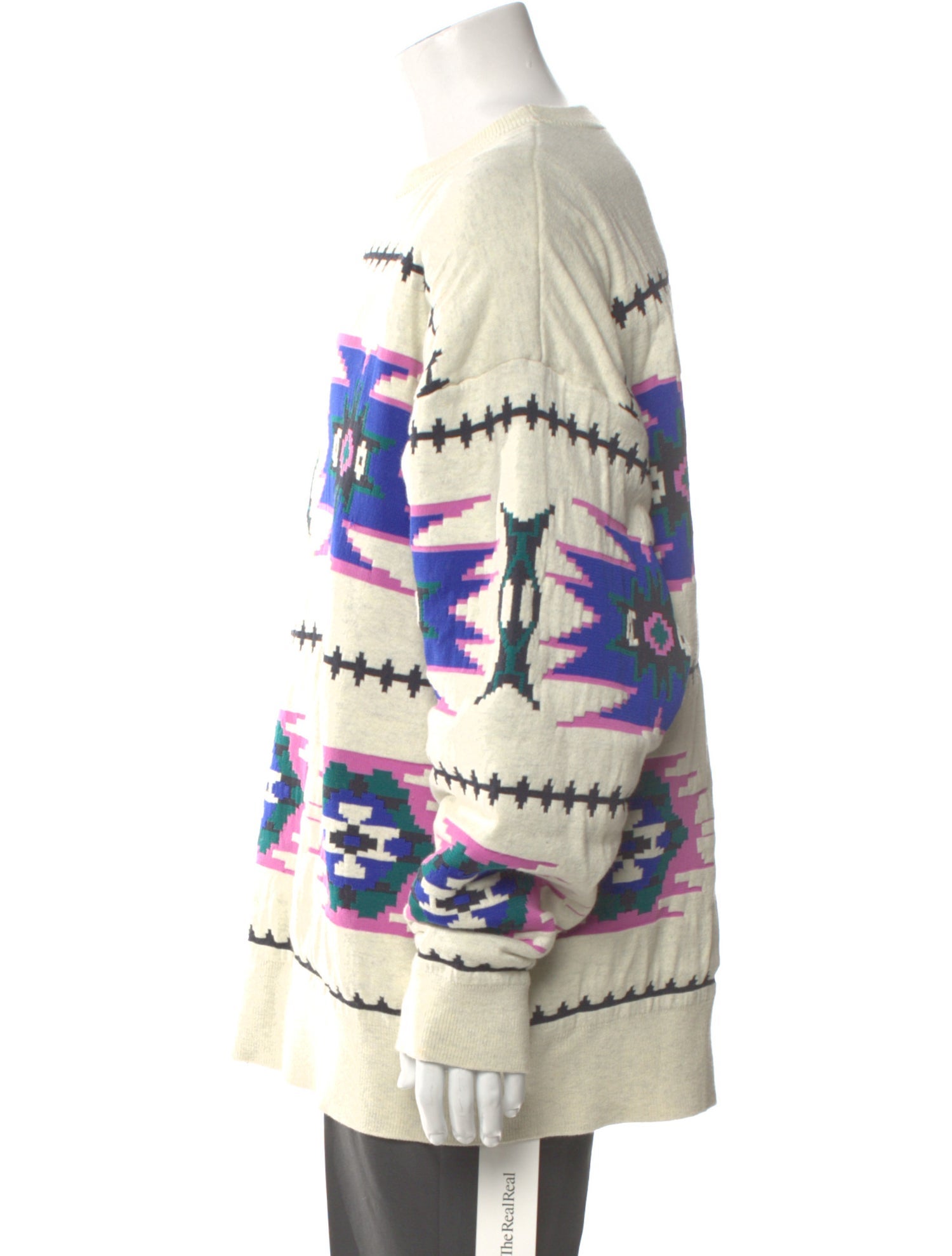 Isabel Marant Printed Crew Neck Pullover