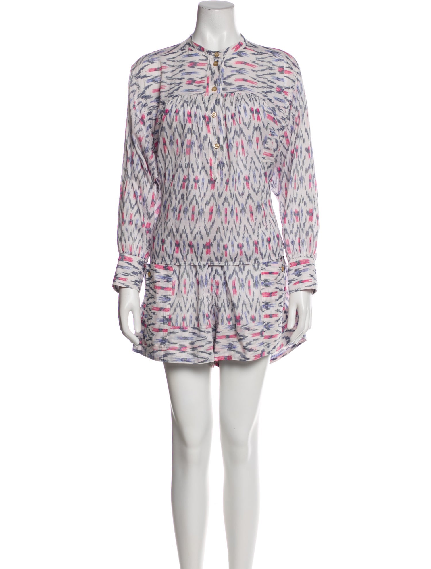 Isabel Marant Printed Short Set