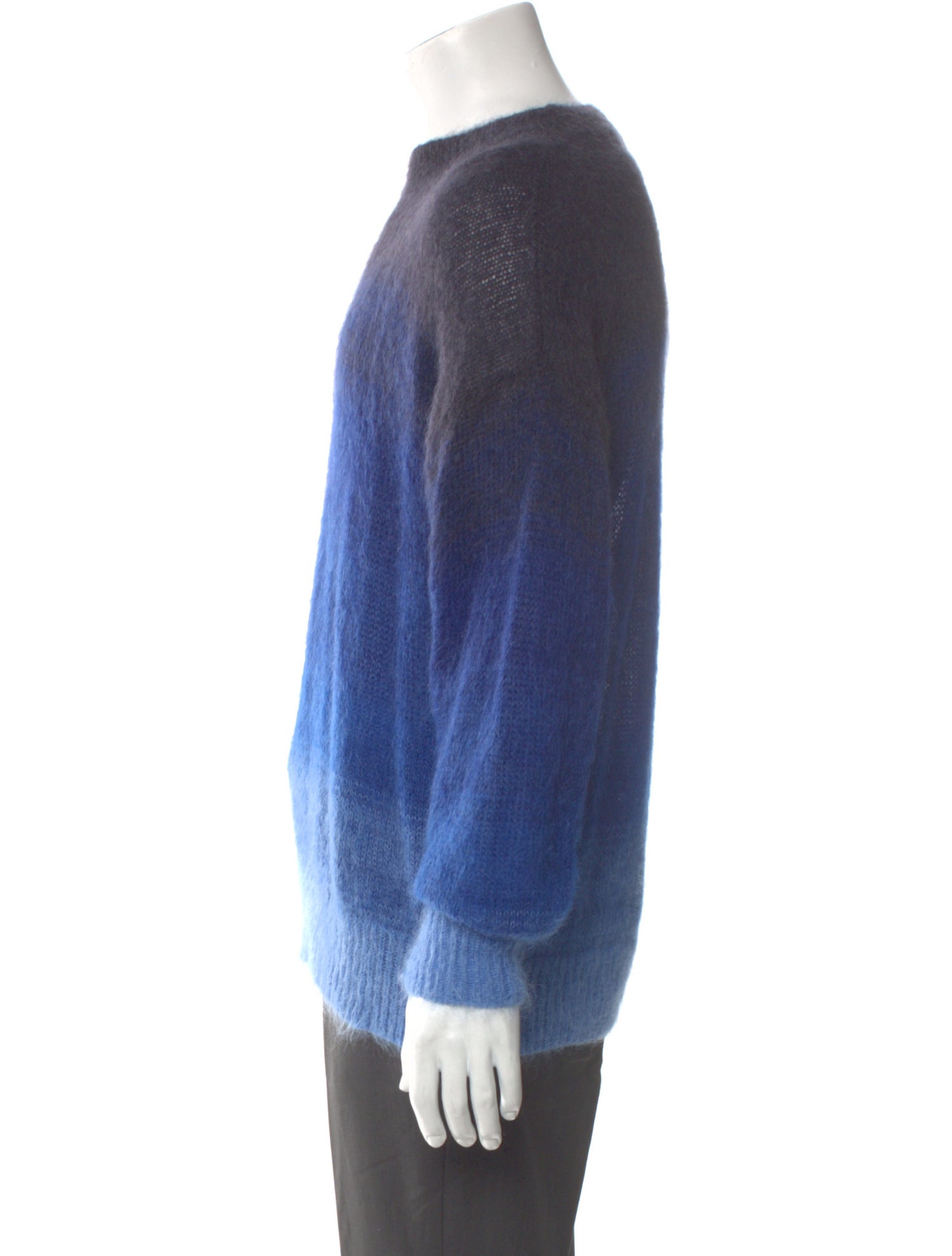 Isabel Marant Kid Mohair Colorblock Pattern Pullover