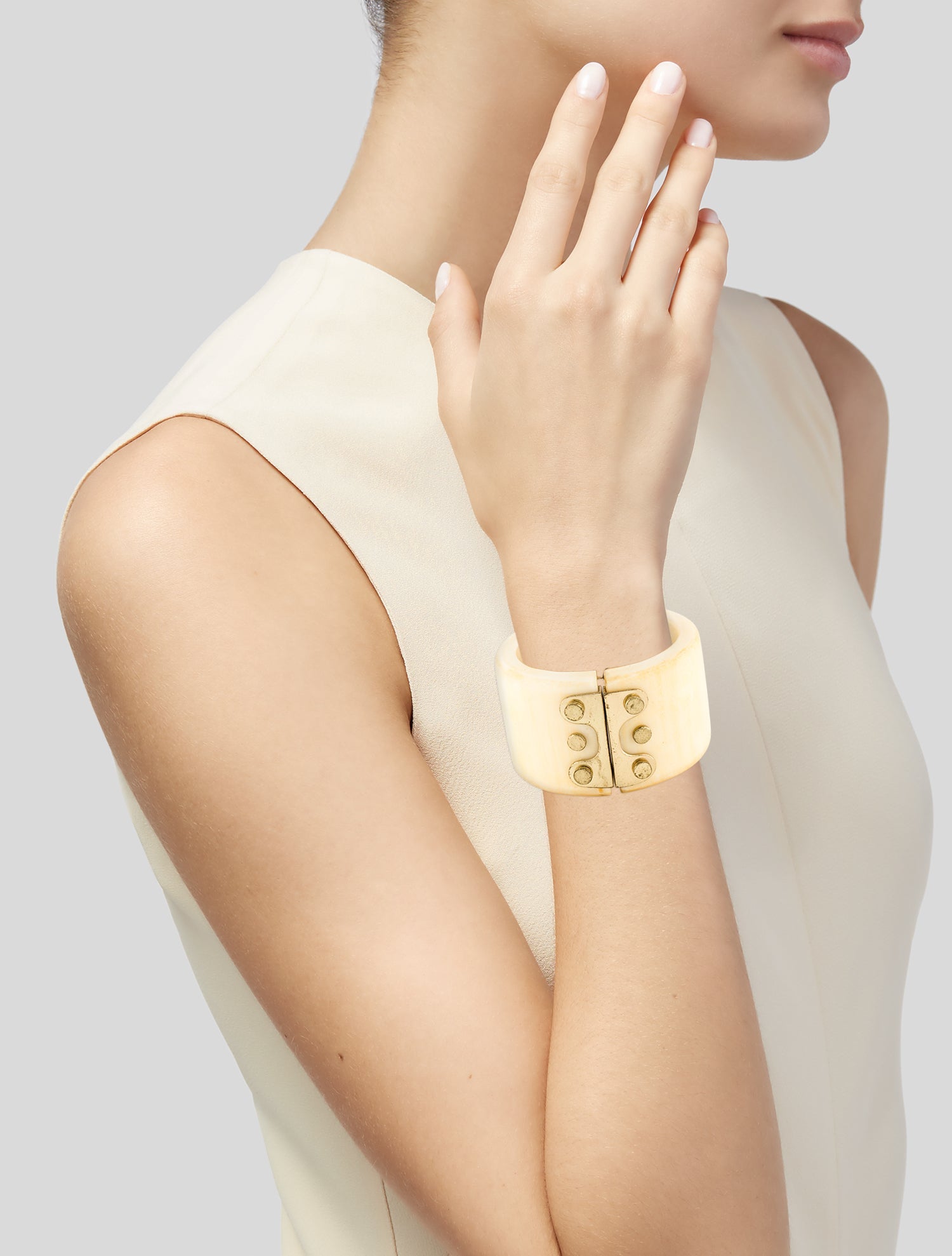 Isabel Marant Resin Hinged Bangle