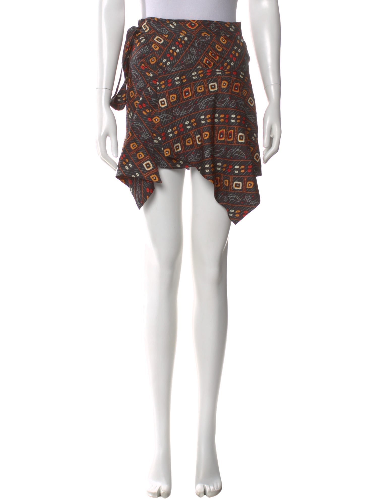 Isabel Marant Silk Mini Skirt