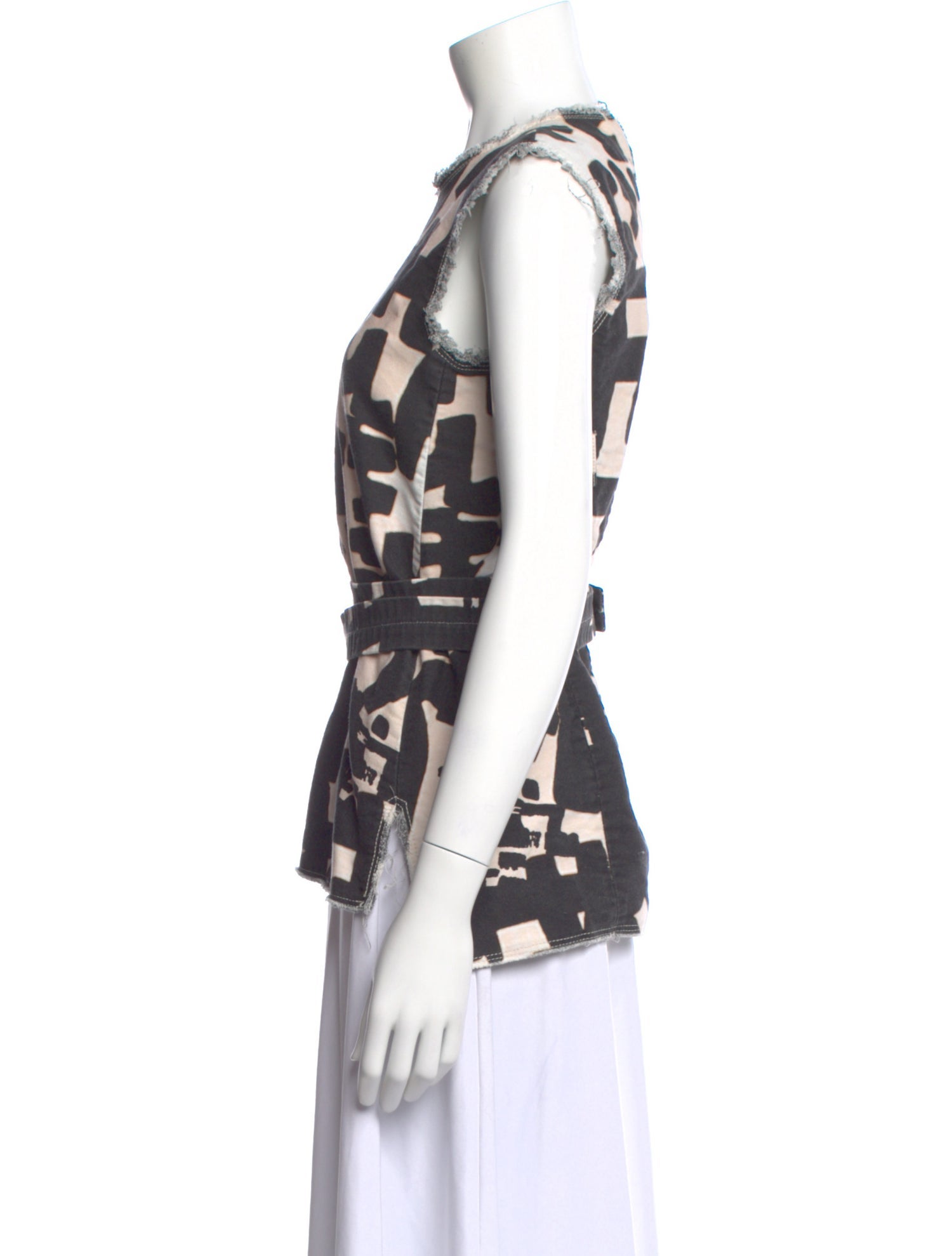 Isabel Marant Graphic Print Crew Neck Top