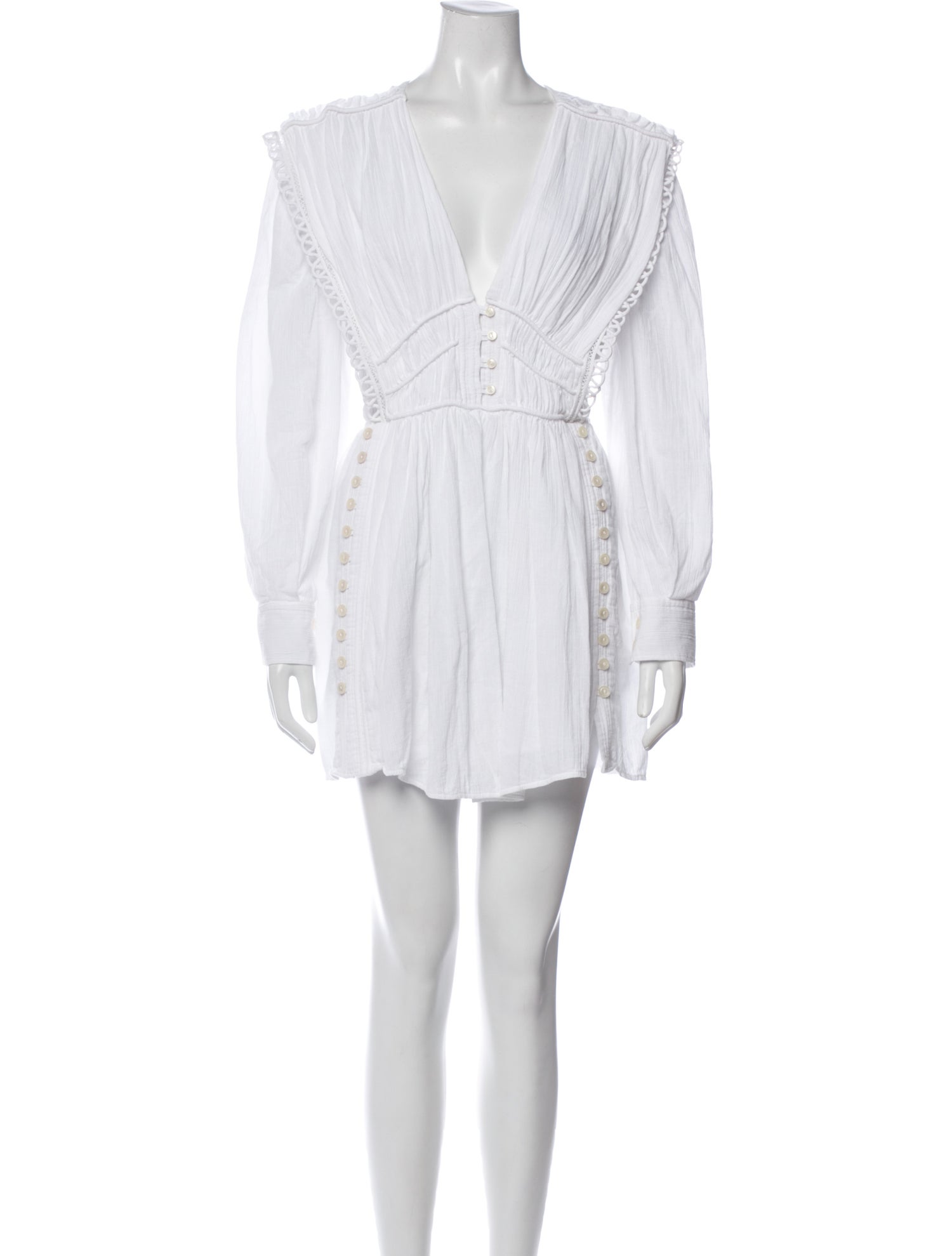 Isabel Marant V-Neck Mini Dress