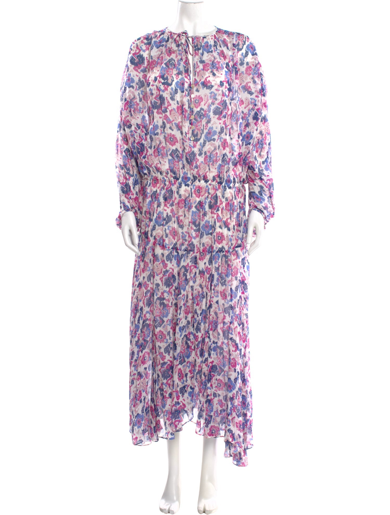 Isabel Marant Floral Print Long Dress
