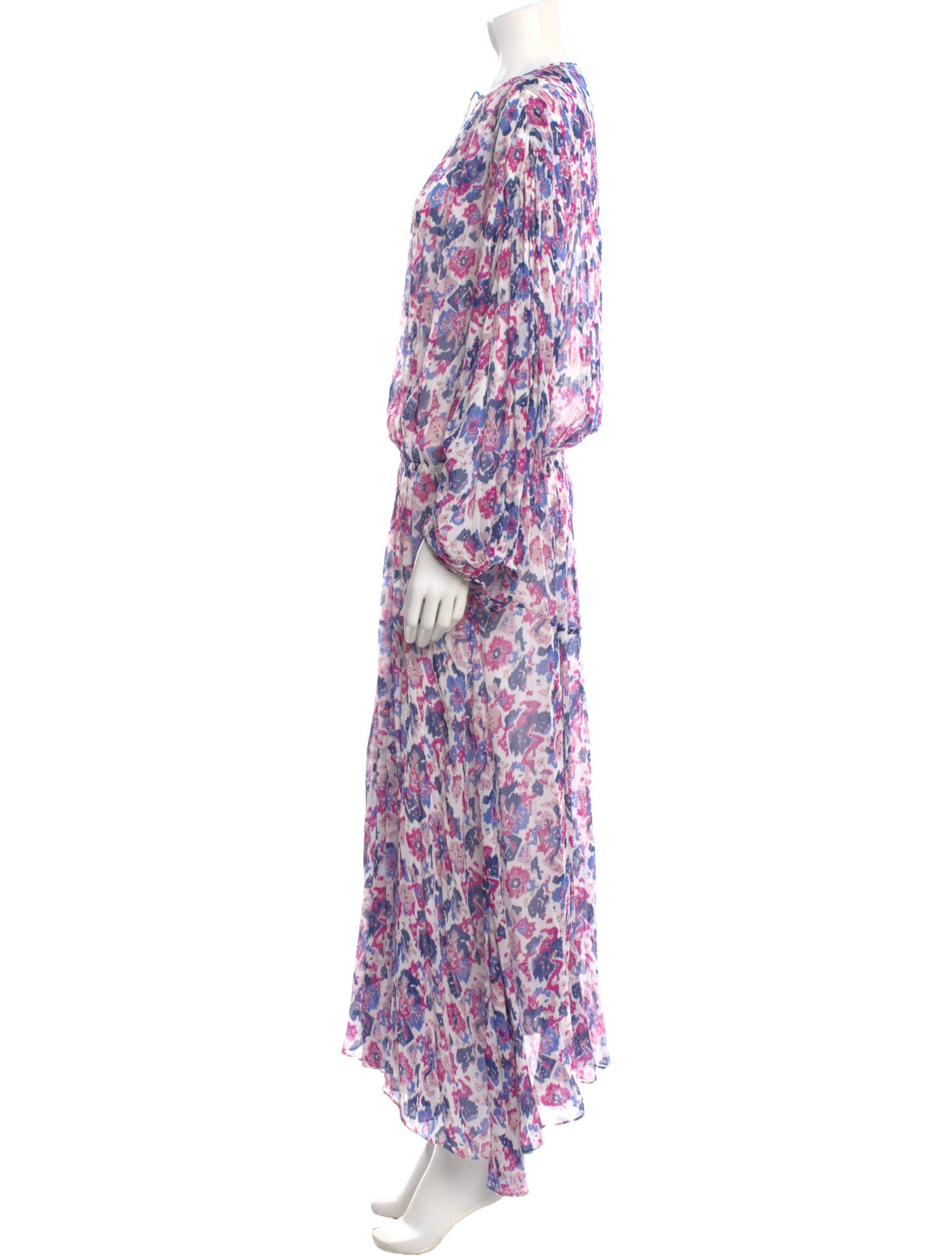 Isabel Marant Floral Print Long Dress