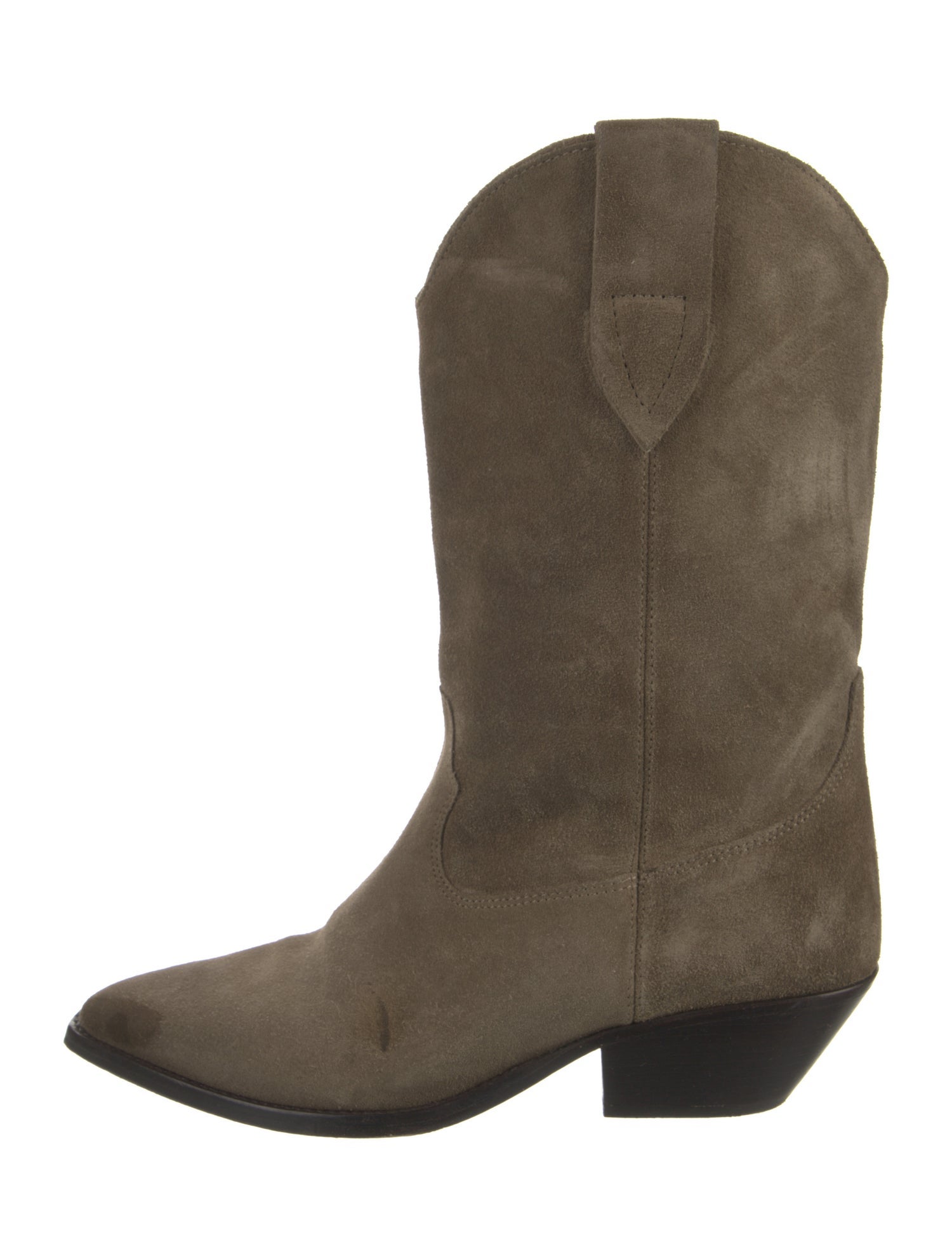 Isabel Marant Suede Western Boots