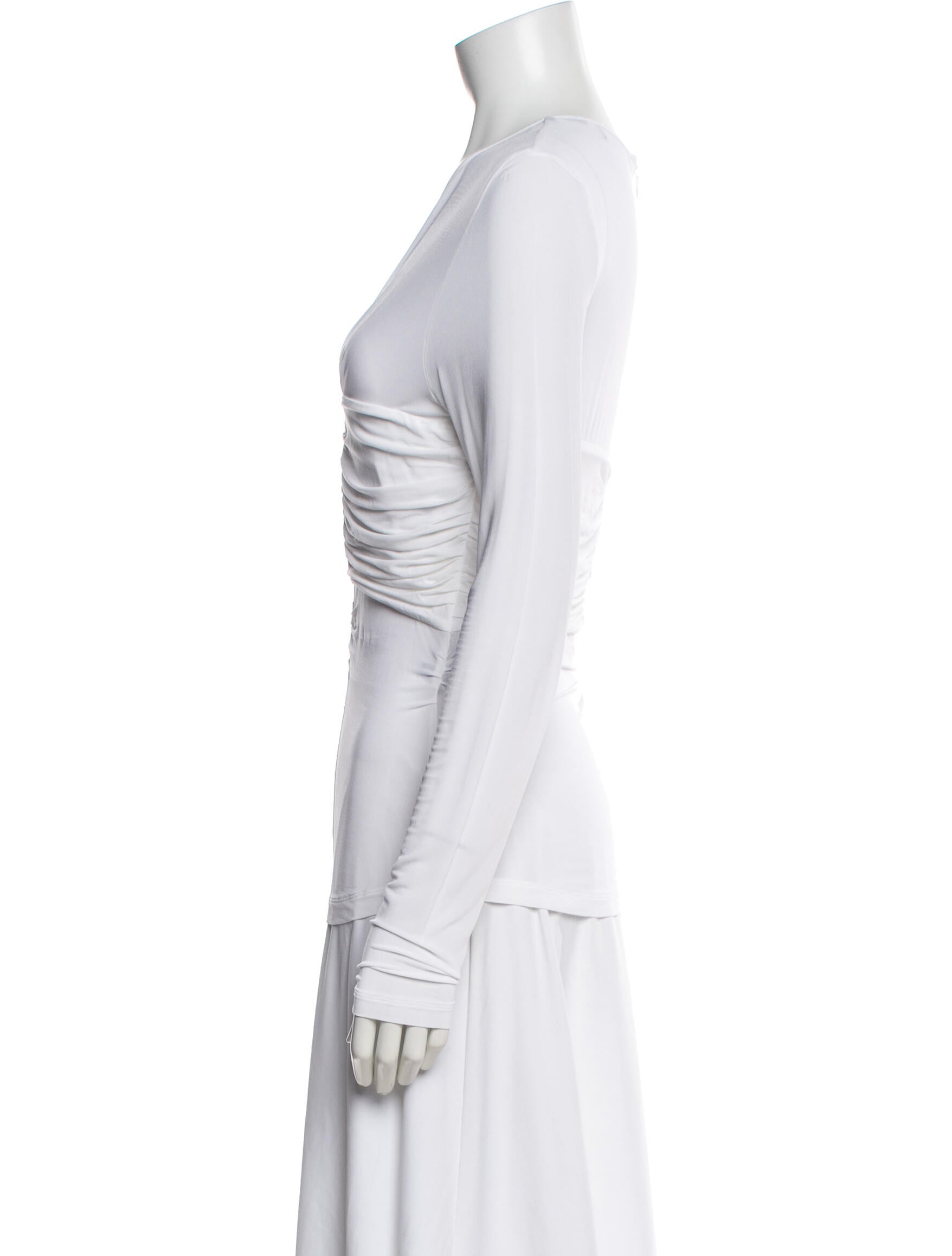 Isabel Marant Crew Neck Long Sleeve Top