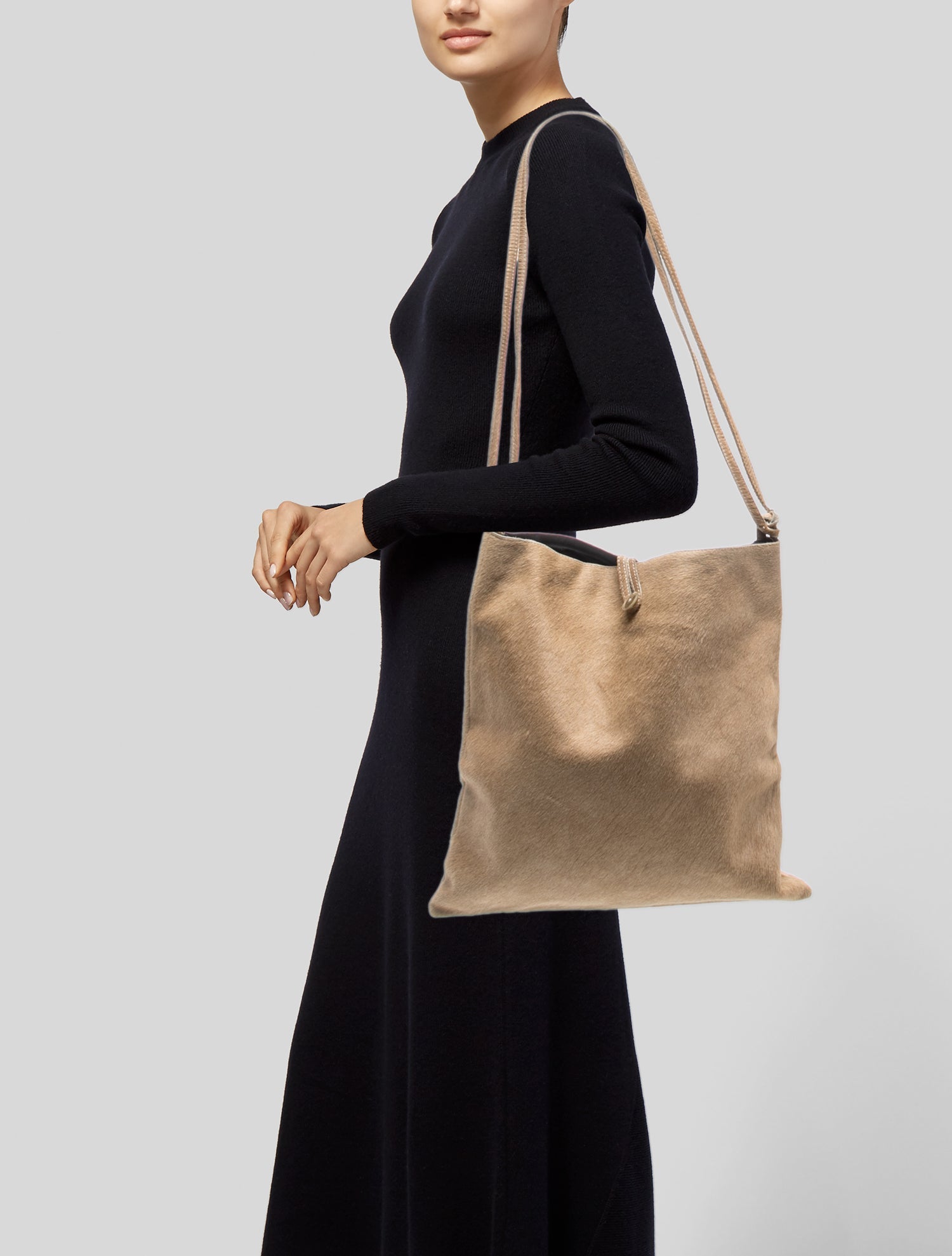 Isabel Marant Calf Hair Crossbody Bag