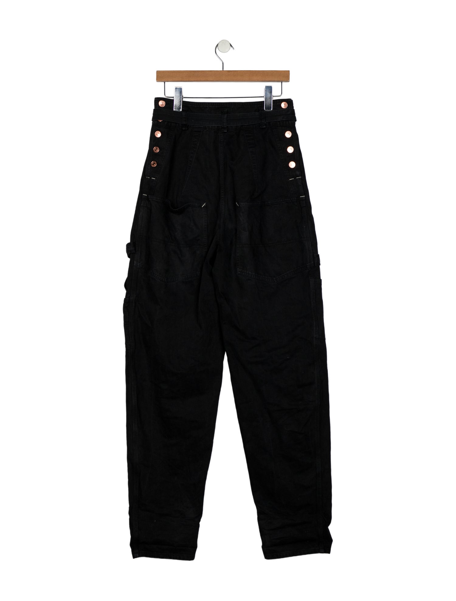 Isabel Marant High-Rise Straight Leg Jeans