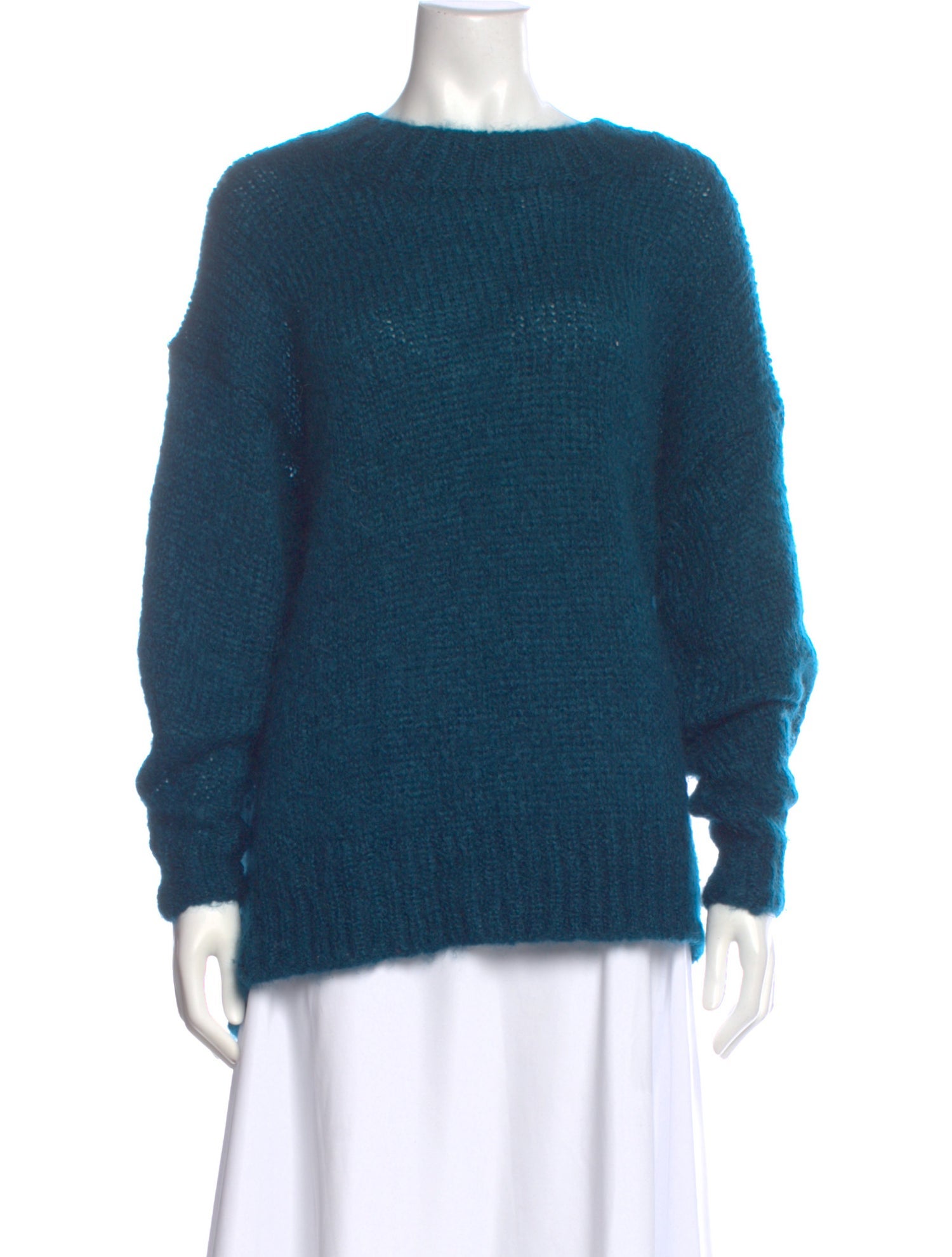 Isabel Marant Kid Mohair Bateau Neckline Sweater