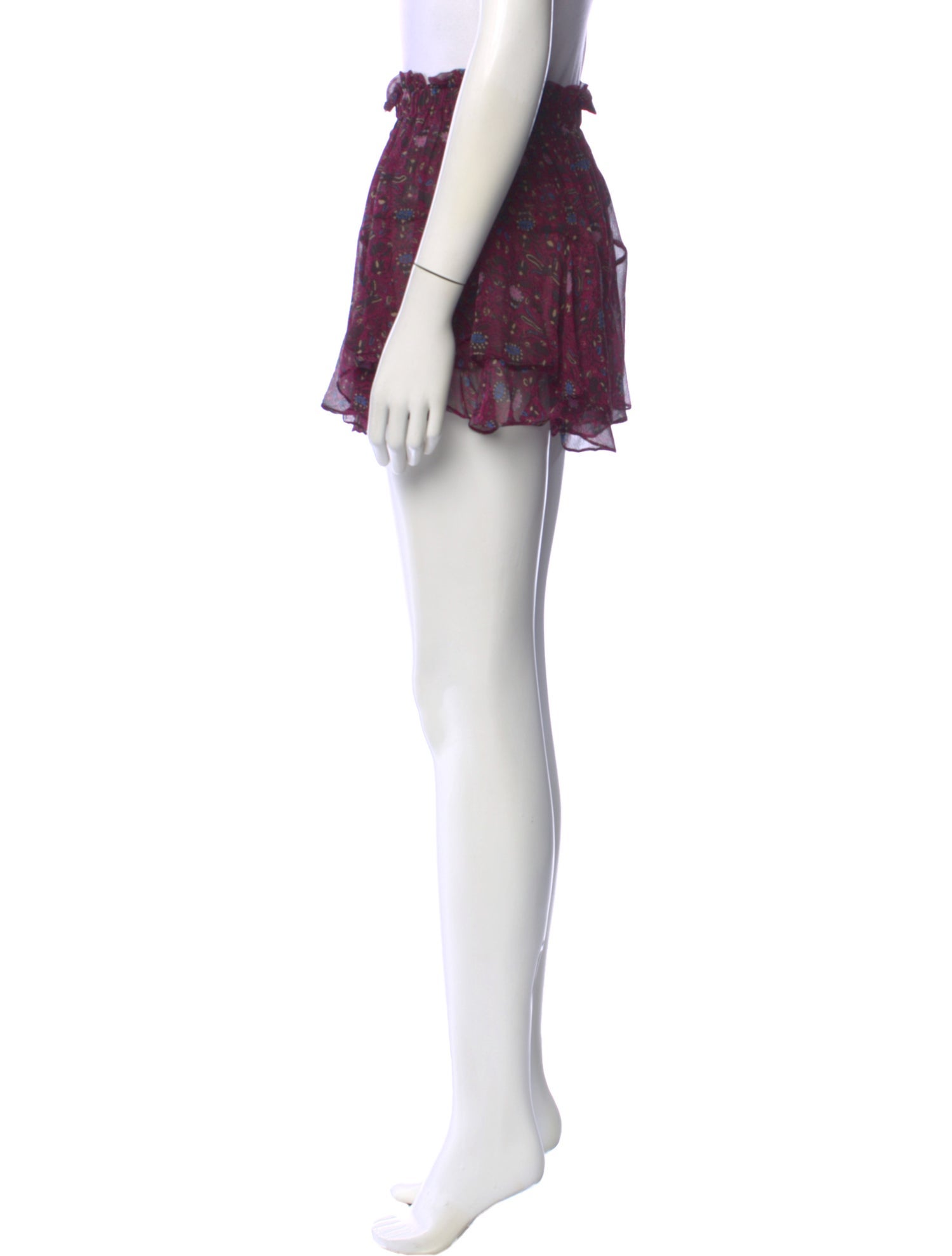 Isabel Marant Silk Mini Shorts