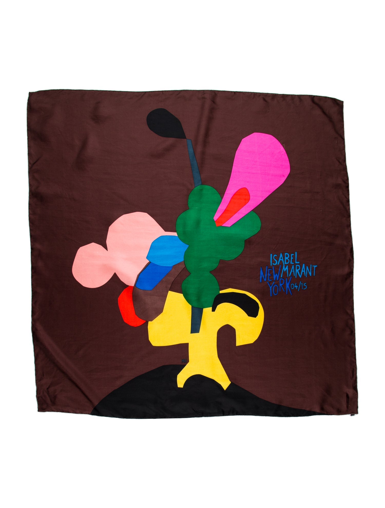 Isabel Marant Silk Printed Scarf