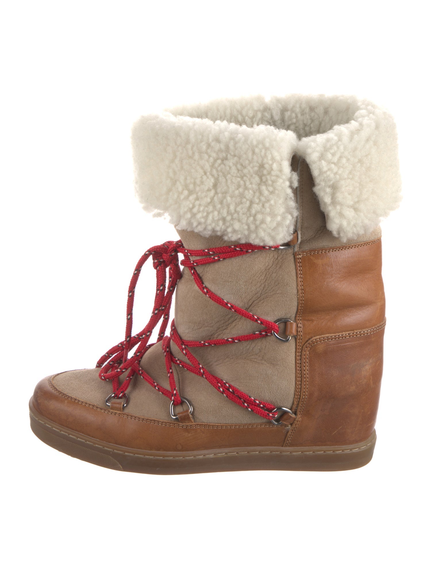 Isabel Marant Suede Lace-Up Boots