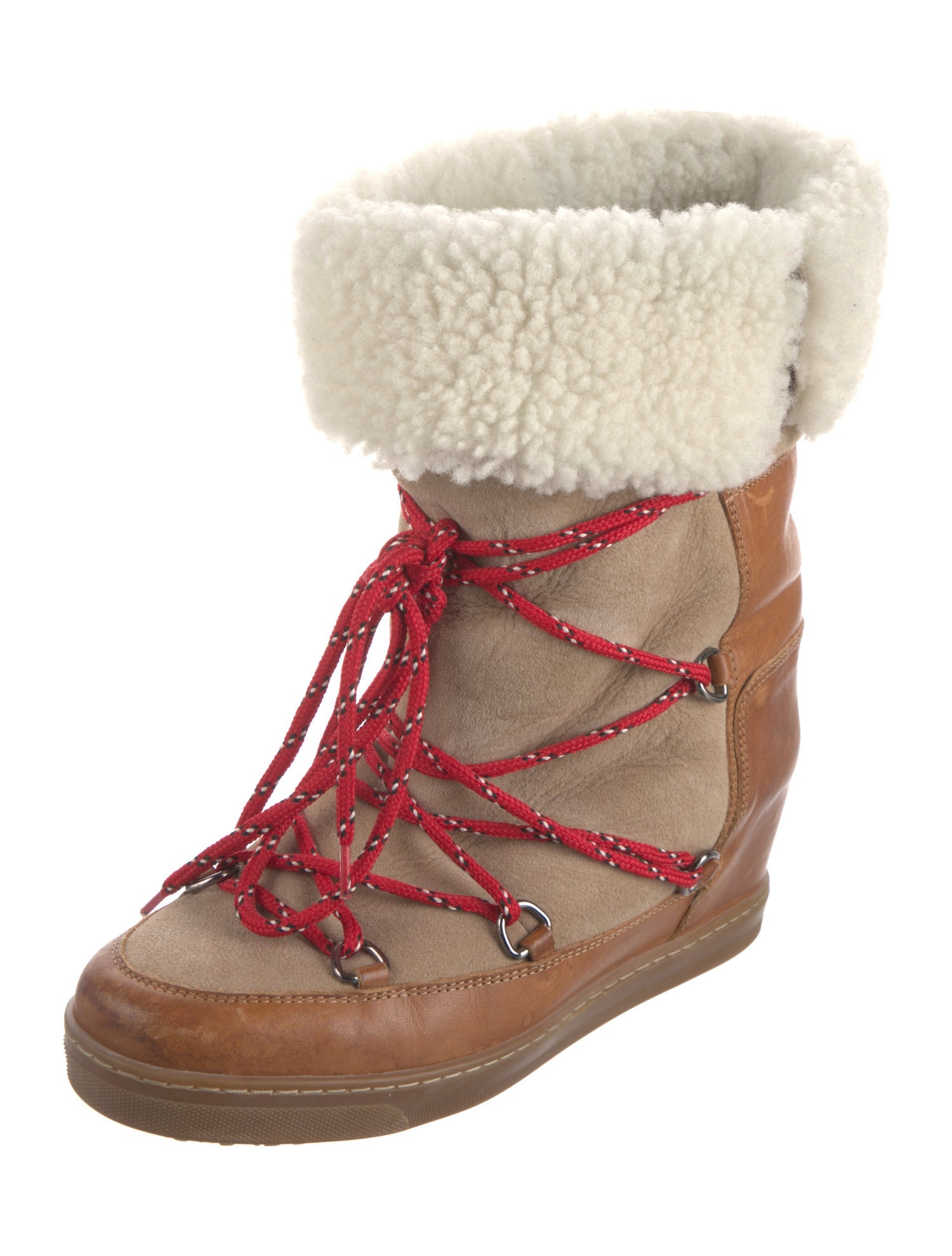 Isabel Marant Suede Lace-Up Boots