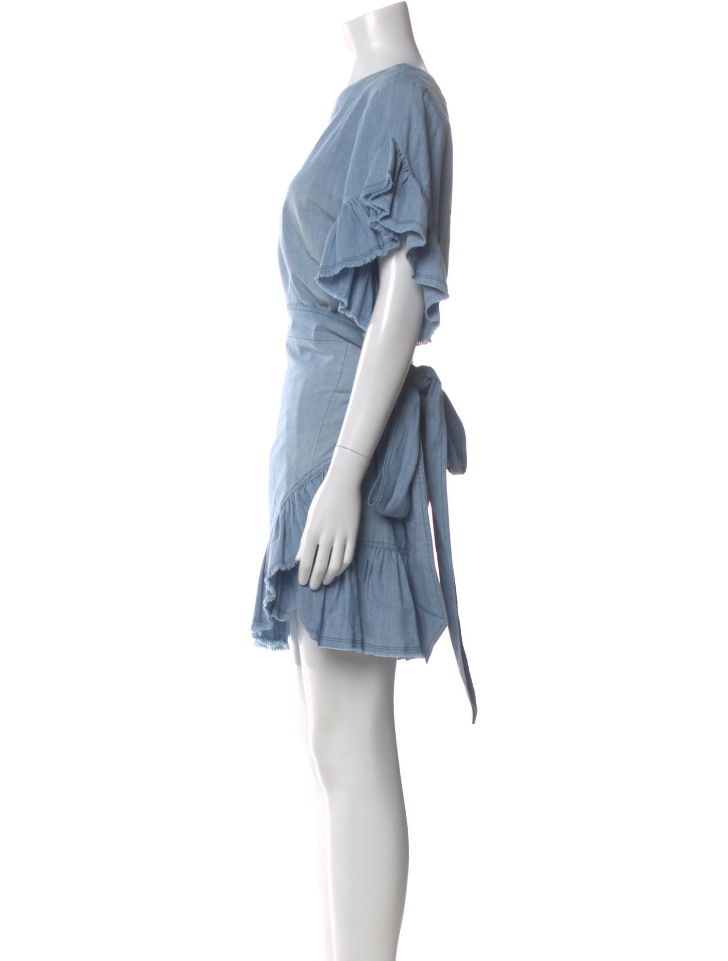 Isabel Marant Bateau Neckline Mini Dress