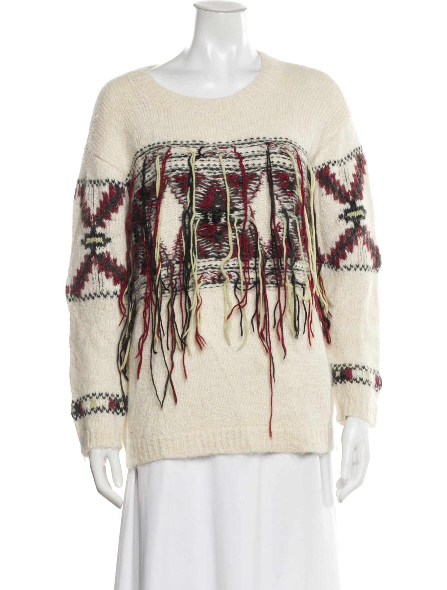Isabel Marant Alpaca Printed Sweater