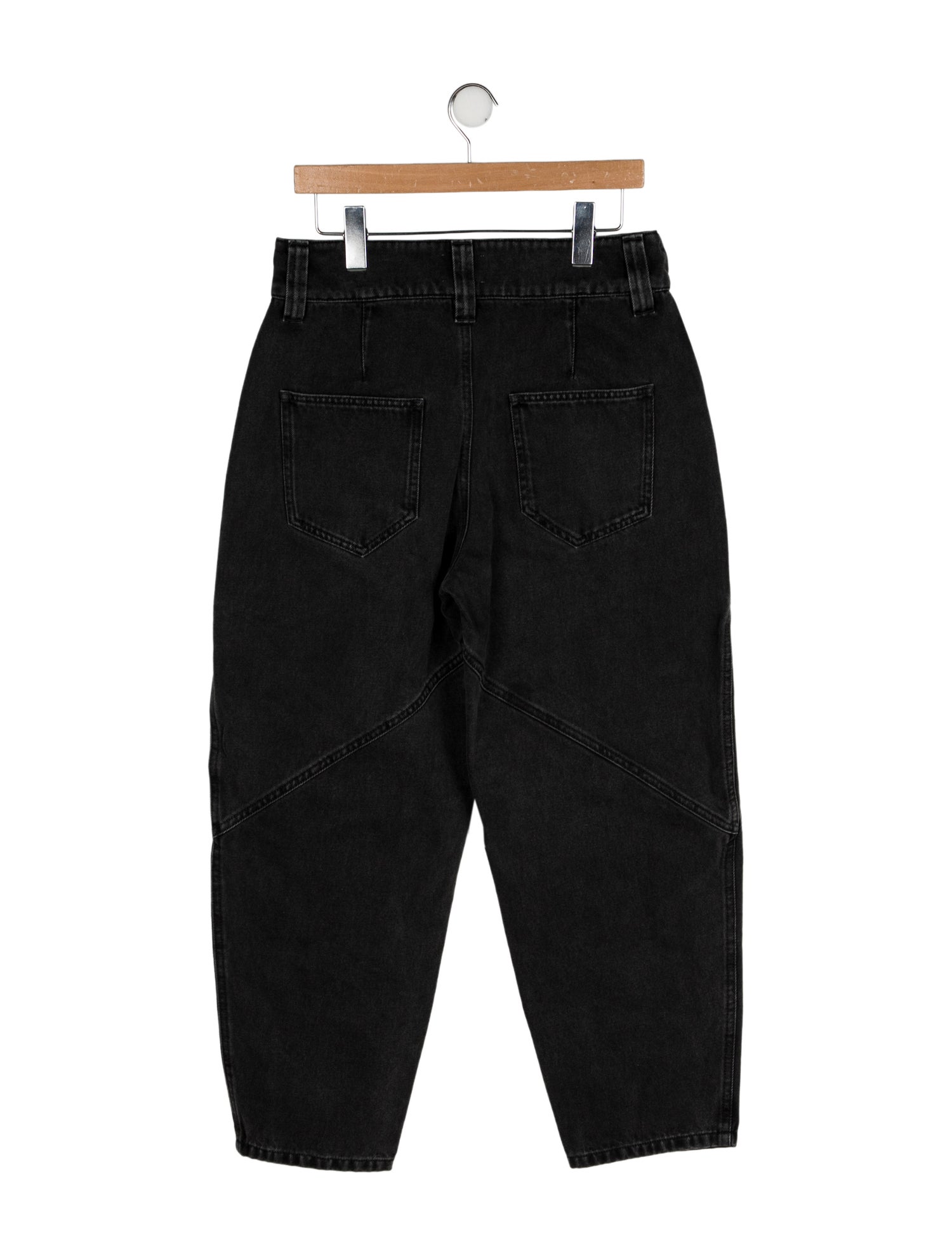 Isabel Marant High-Rise Straight Leg Jeans