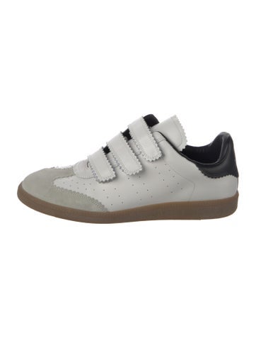 Pre-owned Isabel Marant Leather Sneakers In White
