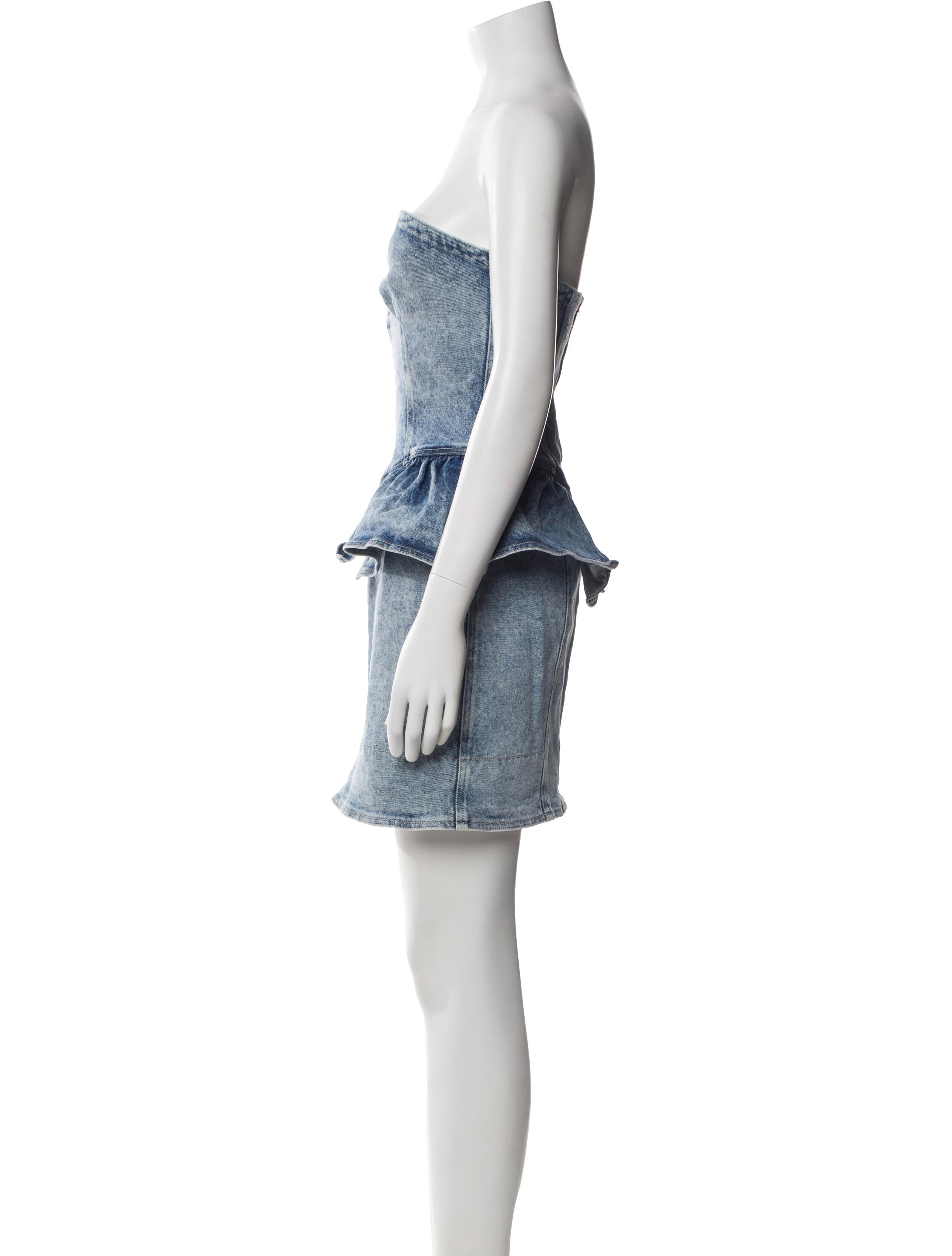 Isabel Marant Strapless Mini Dress