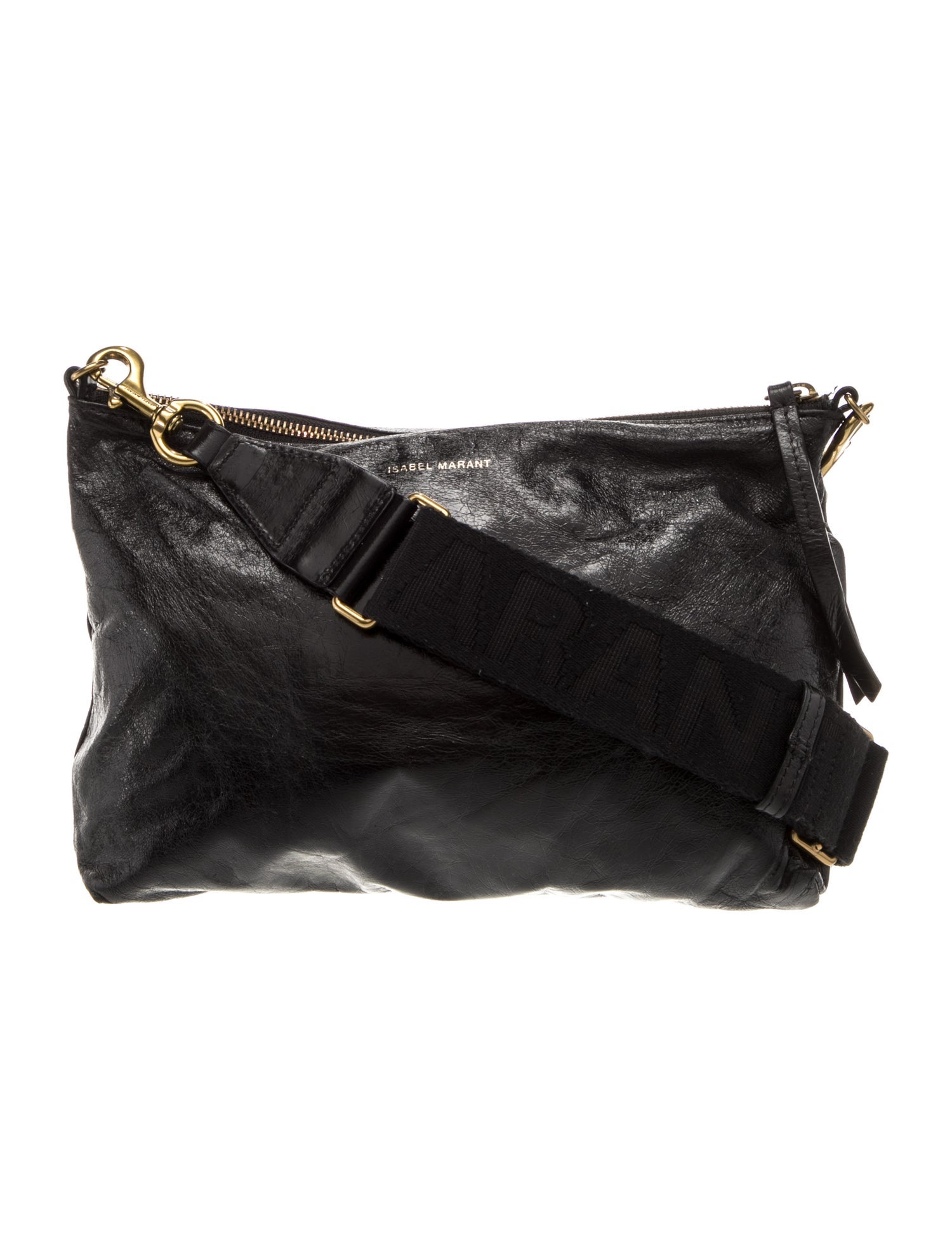 Isabel Marant Leather Messenger Bag
