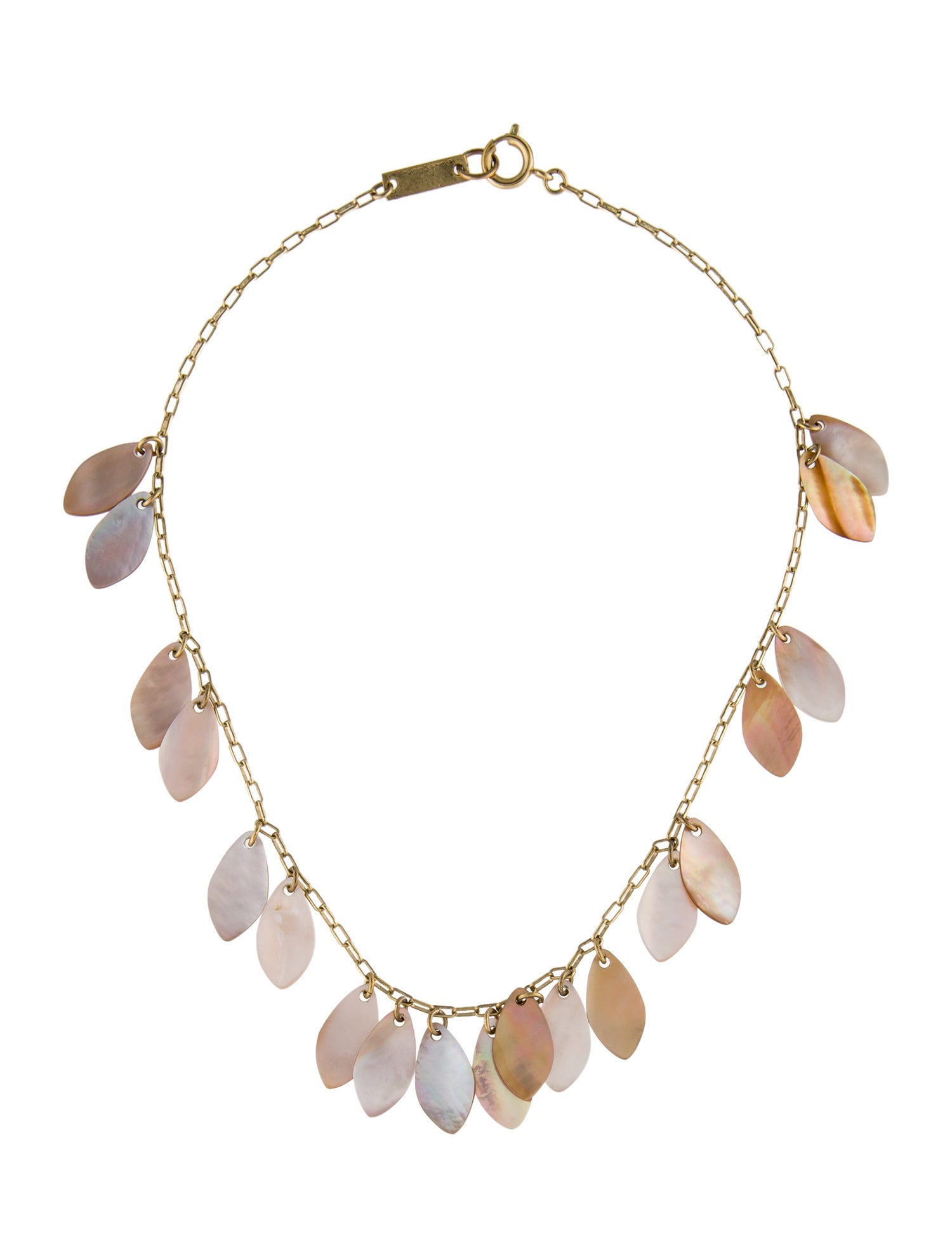 Isabel Marant Shell Ali Choker Necklace