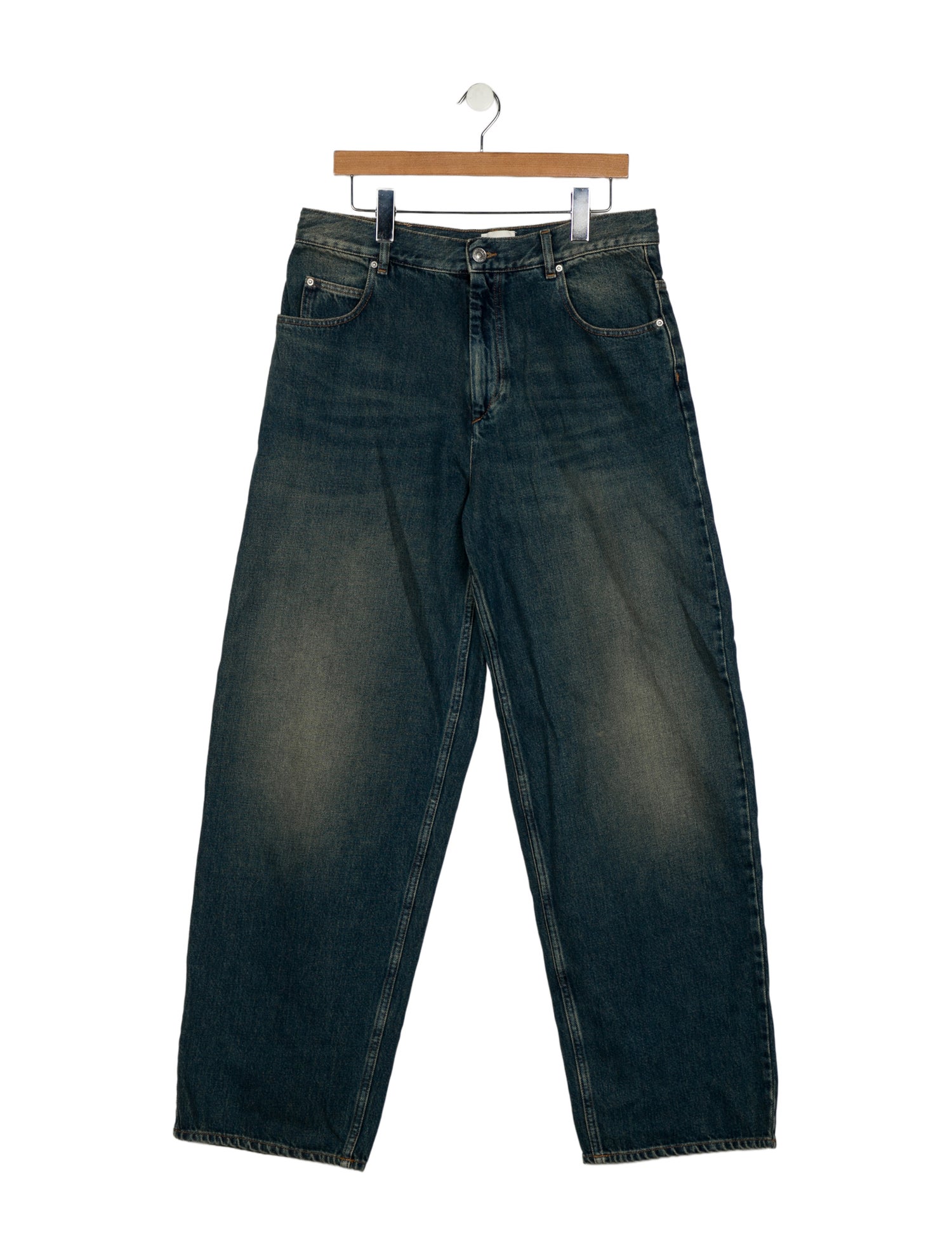 Isabel Marant Mid-Rise Wide Leg Jeans